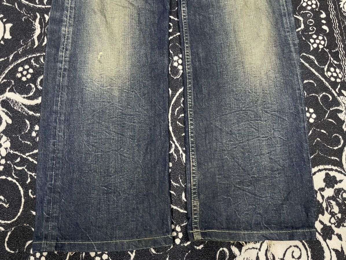 Japanese Brand 2000s PJC RALPH LAUREN DISTRESSED JEANS Size US 30 / EU 46 - 4 Thumbnail