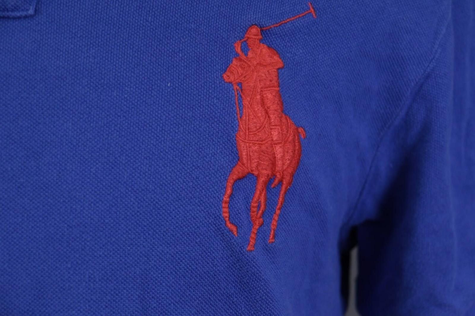 Polo Ralph Lauren Polo Ralph Lauren Blue Rugbly #3 Big Sport Polo Shirt Size L Size US L / EU 52-54 / 3 - 5 Thumbnail