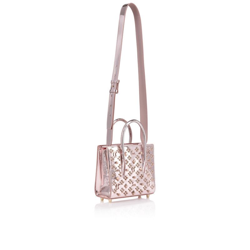 Christian Louboutin oc11z0126 Size: OS/Paloma Mini in Vintage Rose/Silver Size ONE SIZE - 2 Thumbnail