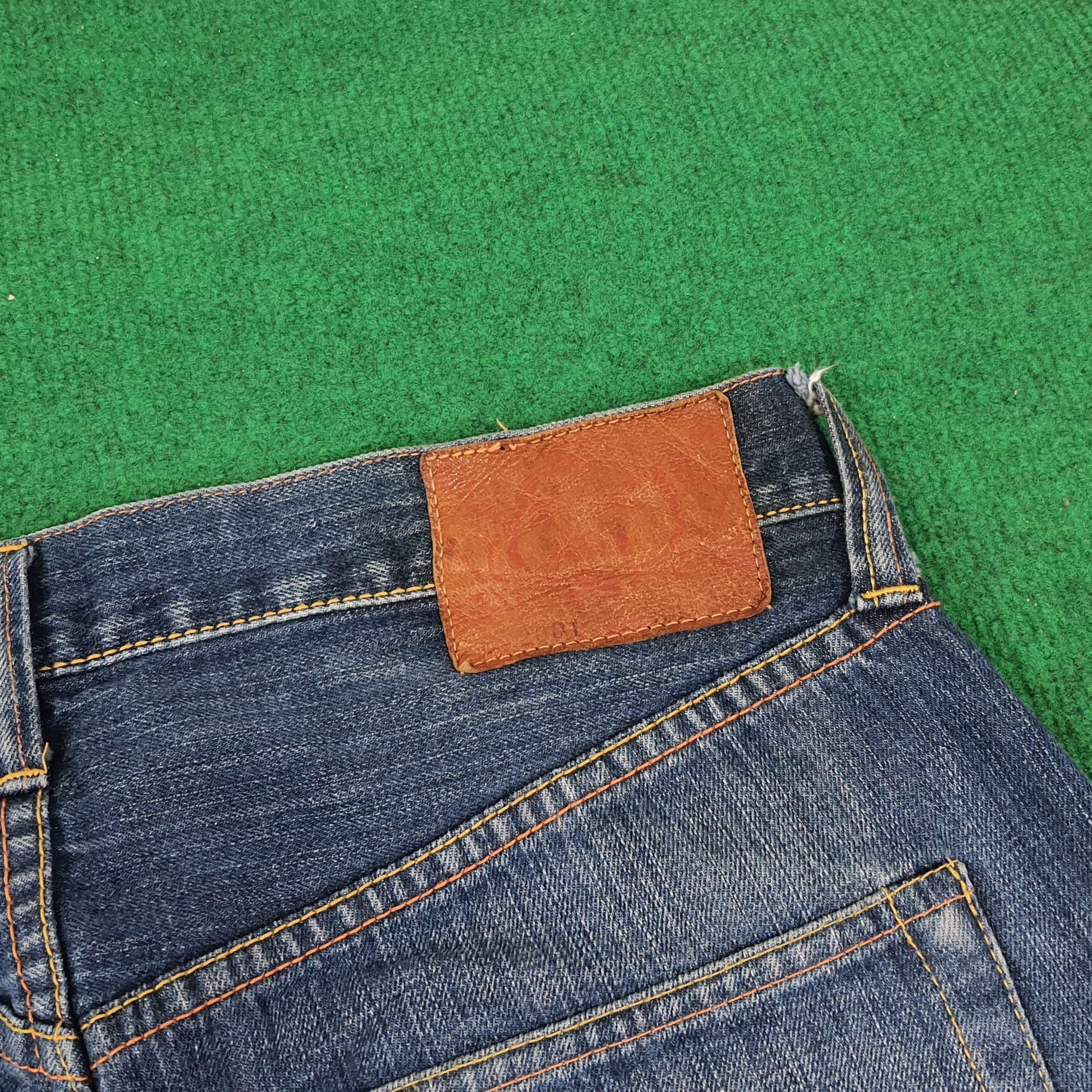 Evisu Vintage Evisu Cargo Style Custom Daicock Japan Brand Jeans Size US 31 - 5 Thumbnail