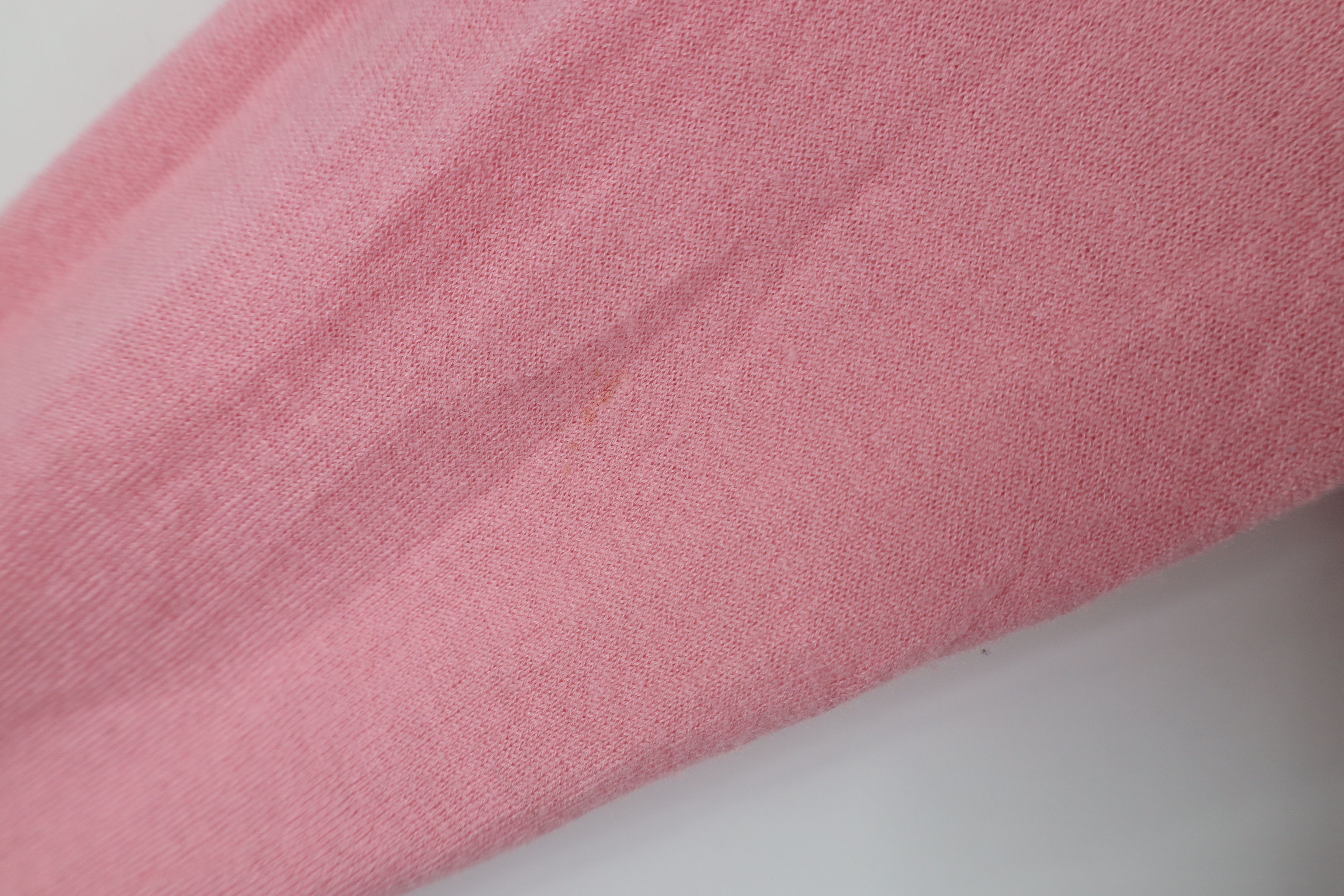 Vintage Vintage 90s Streetwear Blank Soft Cashmere Knit Sweater Pink Size L / US 10 / IT 46 - 7 Thumbnail