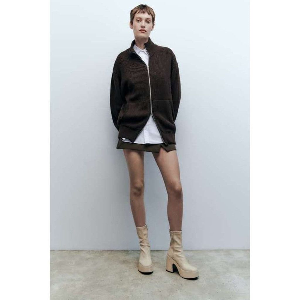 Zara Zara Platform Heeled Ankle Boots Size 8 US / 39 EU Size US 8 / IT 38 - 8 Thumbnail