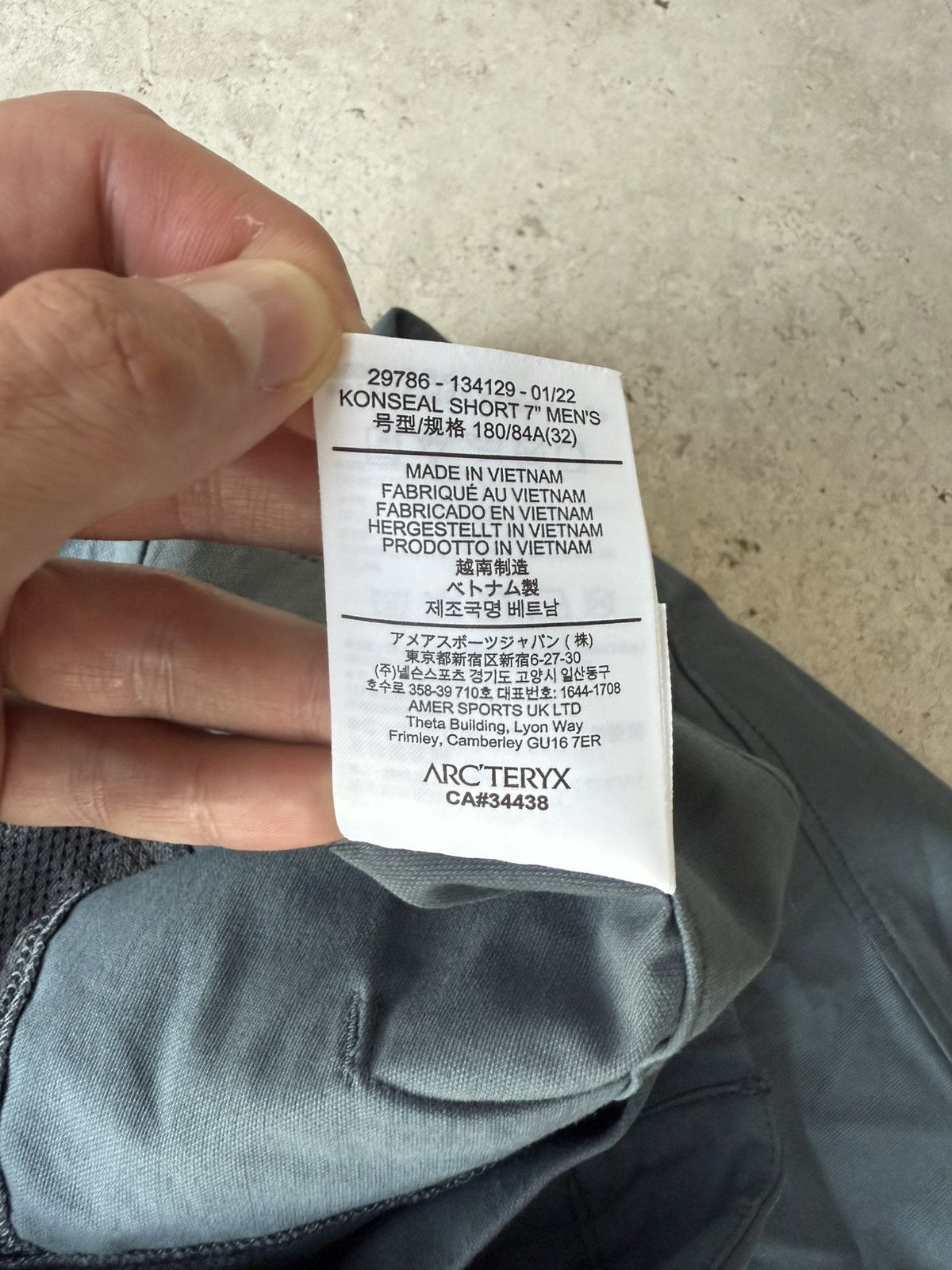 Arc'teryx Arc’teryx Konseal Shorts Size US 32 / EU 48 - 11 Thumbnail