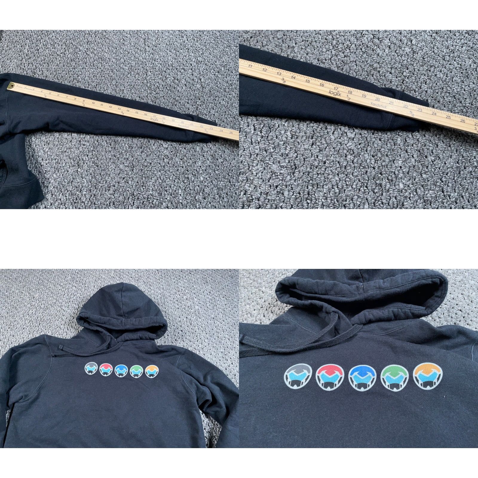 Port & Company Dreamworks Voltron Hoodie Sweatshirt Port & Company M Black Mens Adult Medium Hoodie Sweatshirt Anime Cartoon Voltron Dreamworks Size US M / EU 48-50 / 2 - 8 Thumbnail