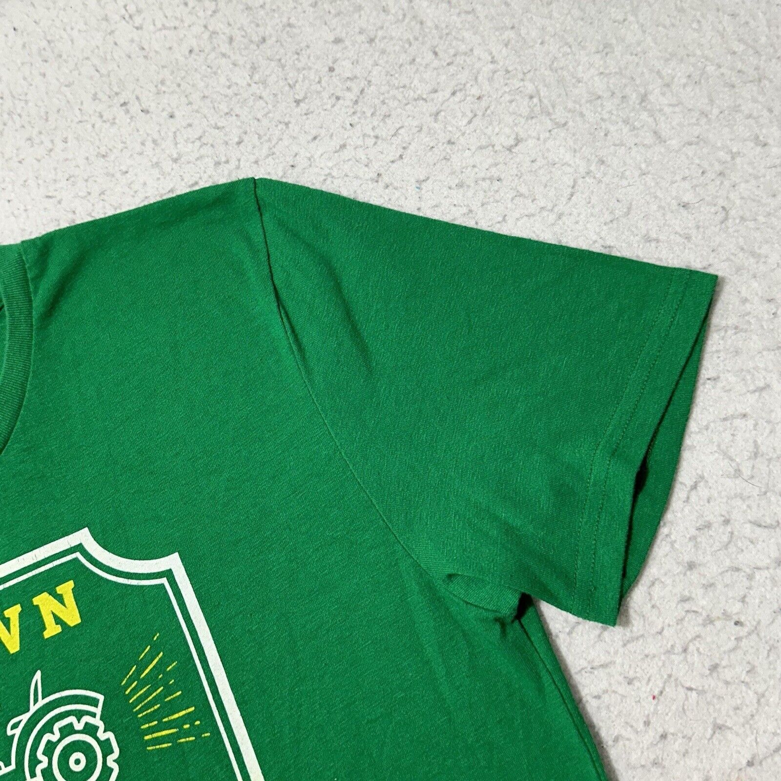 Tipsy Elves Tipsy Elves Men's Medium Green Lawn Enforcement T Shirt Size US M / EU 48-50 / 2 - 5 Thumbnail