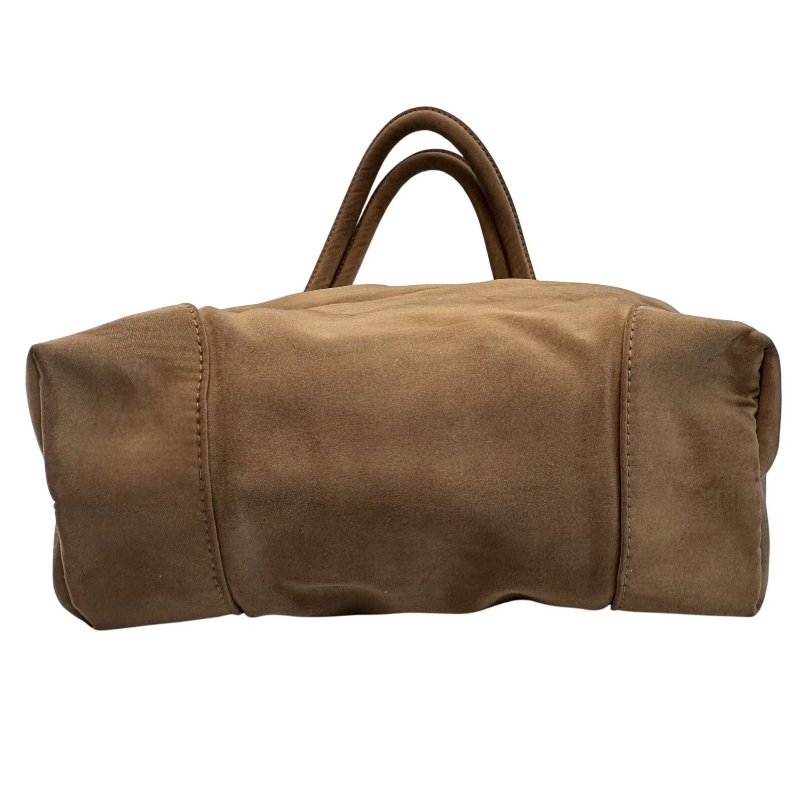 Bottega Veneta Bottega Veneta Brown Nylon Mini Bag with Mirror Size ONE SIZE - 7 Thumbnail