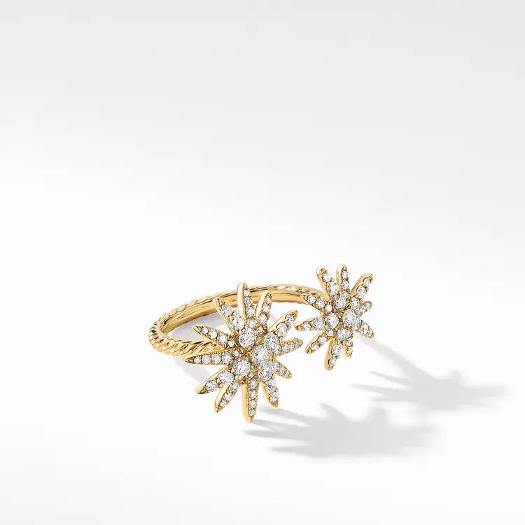 David Yurman o1s1wg111025 R16352D/Size 9 /Starburst Bypass Ring in Golden Size ONE SIZE - 1 Thumbnail