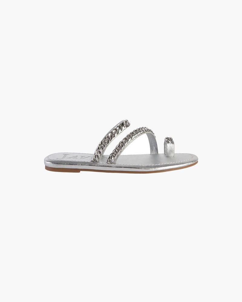 Other ERIC JAVITS CHAINMI TOE LOOP SANDAL SILVER SIZE 10 Size US 10 / IT 40 - 2 Thumbnail