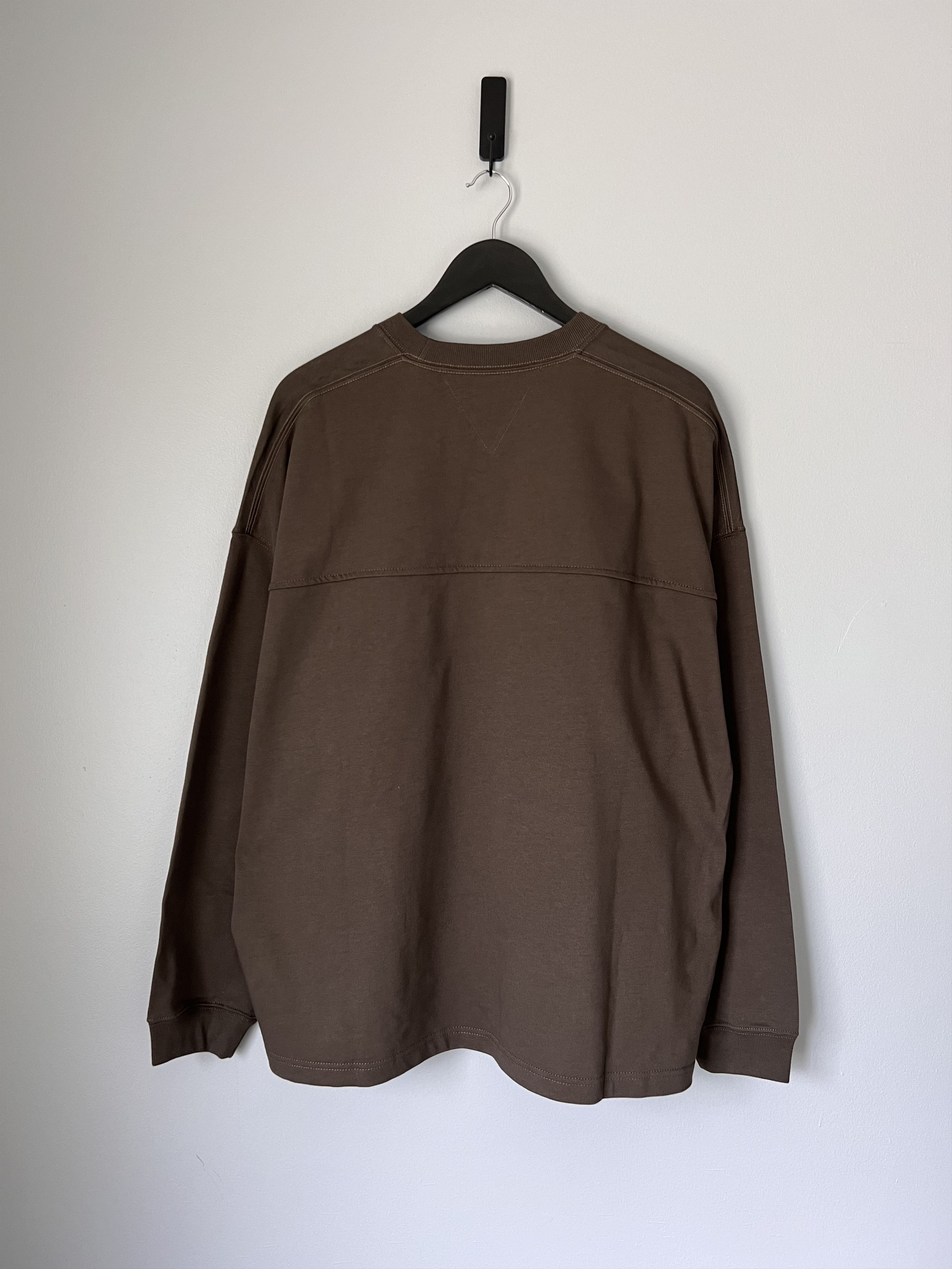 Bottega Veneta Bottega Veneta Heavy Jap Jersey LS Shirt in Brown Size US M / EU 48-50 / 2 - 4 Thumbnail