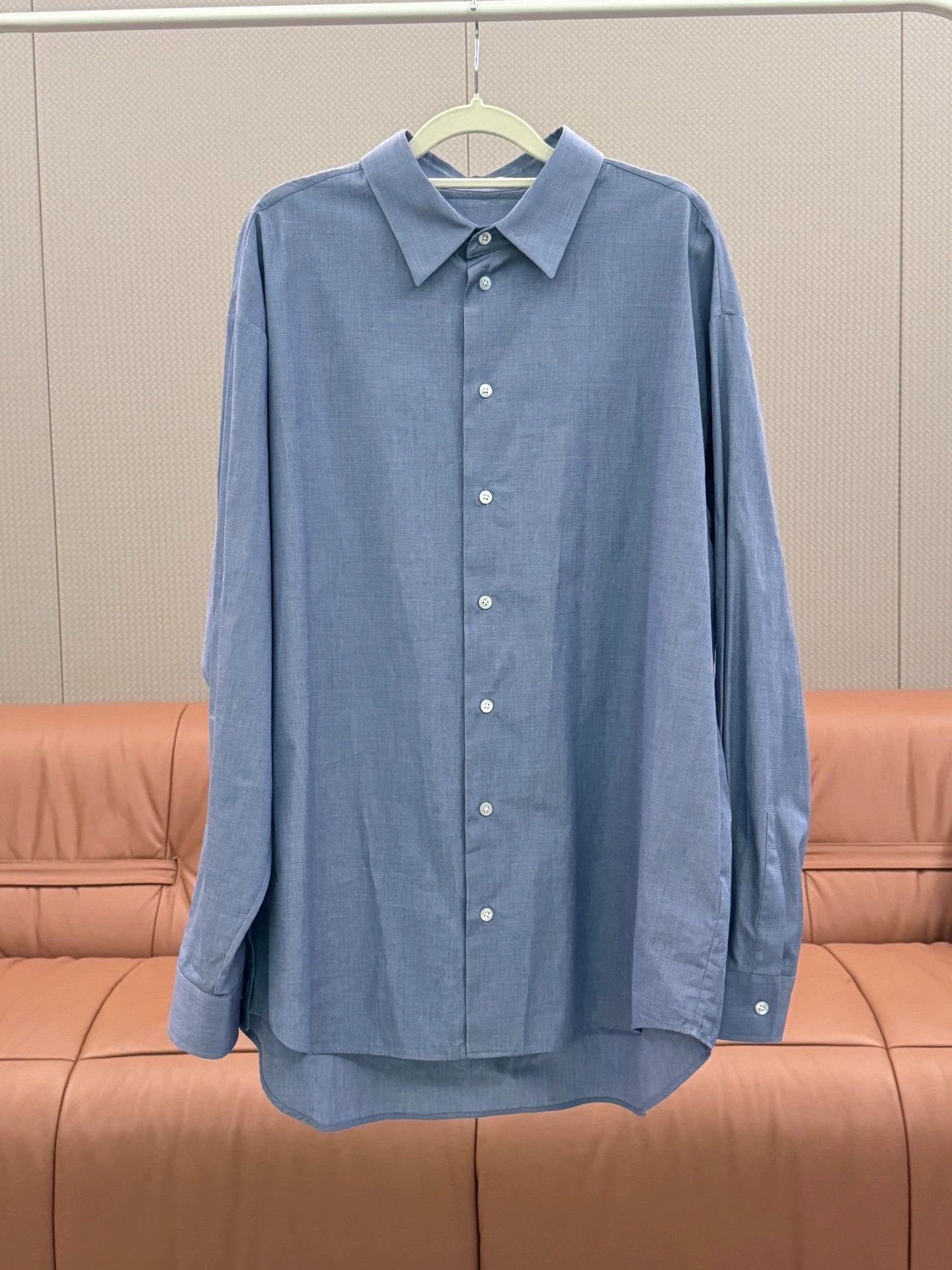 The Row THE ROW men's blue shirt M new Size US M / EU 48-50 / 2 - 1 Thumbnail