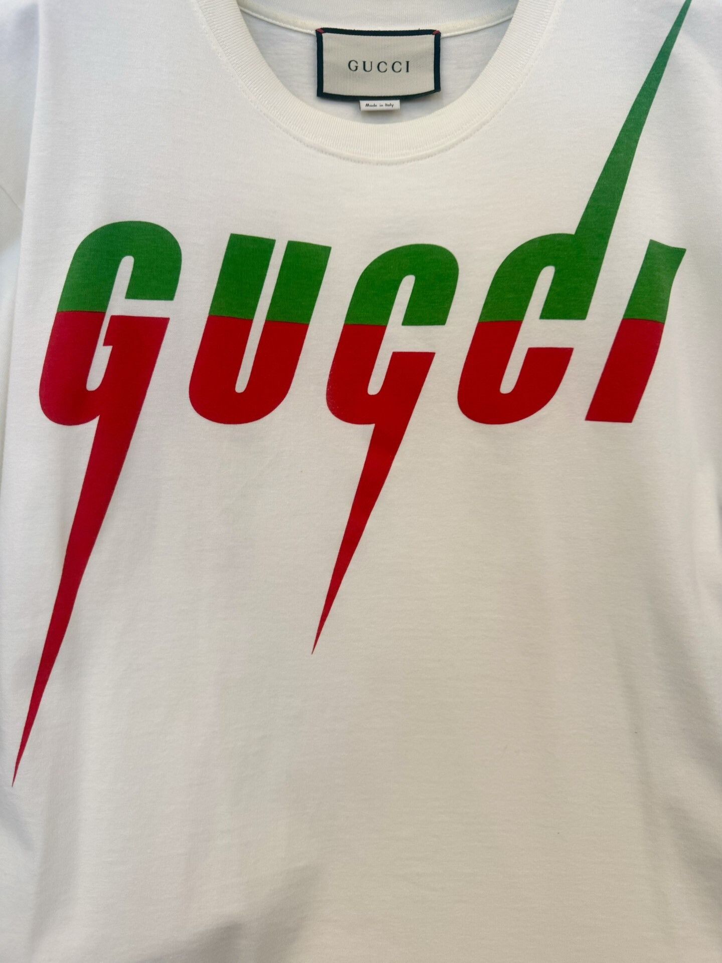 Gucci Gucci Blade Web Logo Short Sleeve T-Shirt Size US S / EU 44-46 / 1 - 5 Thumbnail