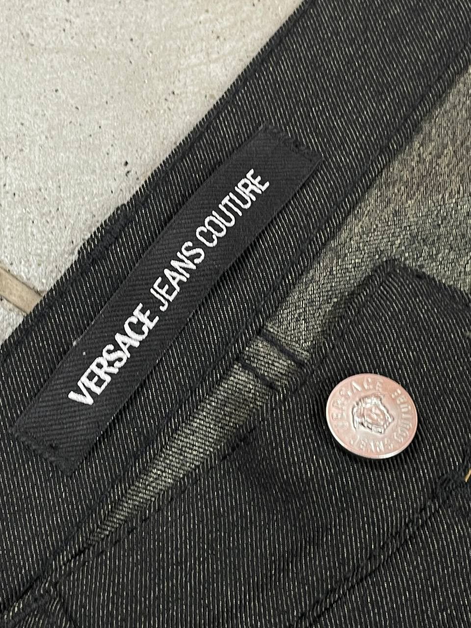 Versace Vintage Versace Pants Medusa Buttons / Patch Size US 33 - 8 Thumbnail