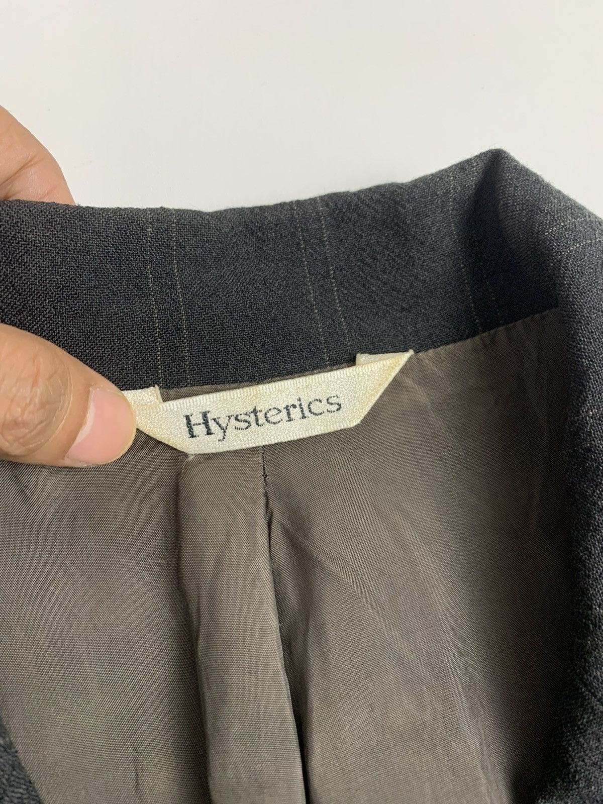 Hysteric Glamour Hysterics Vintage Pinstripe Double Breasted Blazer Size M / US 6-8 / IT 42-44 - 4 Thumbnail