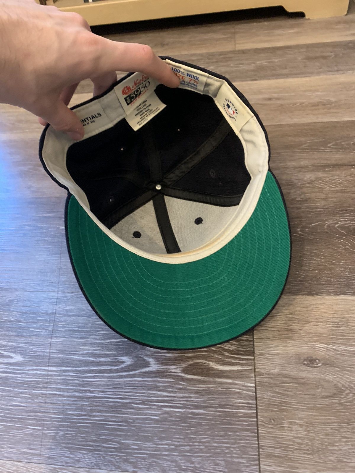Essentials × New Era 7 3/8 Navy Essentials FOG New Era Cap Size ONE SIZE - 4 Thumbnail