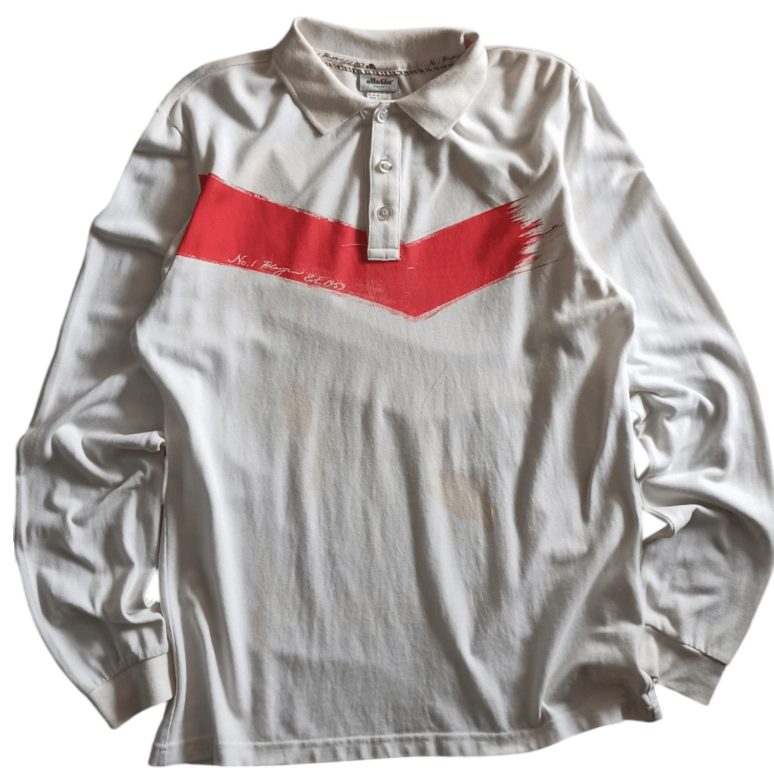 Ellesse Ellesse Tenis Button Shirt Size US L / EU 52-54 / 3 - 3 Thumbnail