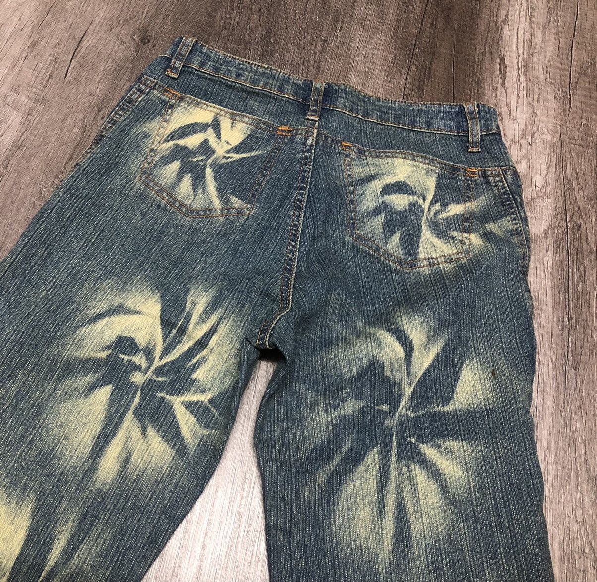 Hysteric Glamour × Japanese Brand HJ Haph Azard Jeans Designer Flare Jeans Boocut Size 28" / US 6 / IT 42 - 5 Thumbnail