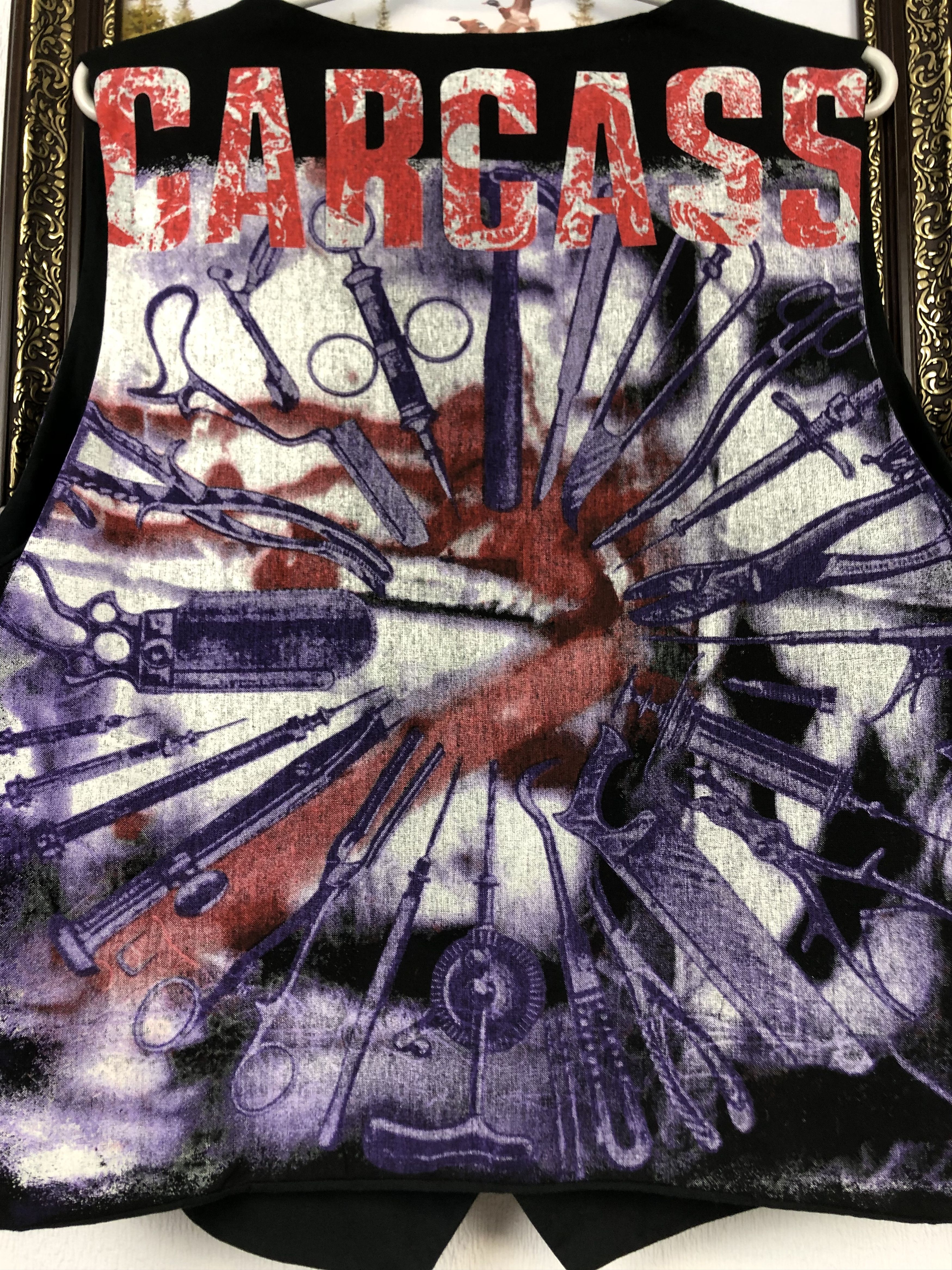 Band Tees × Vintage Vintage Carcass Vest Shirt Death Metal Hardcore Grind Core Size US XL / EU 56 / 4 - 13 Thumbnail