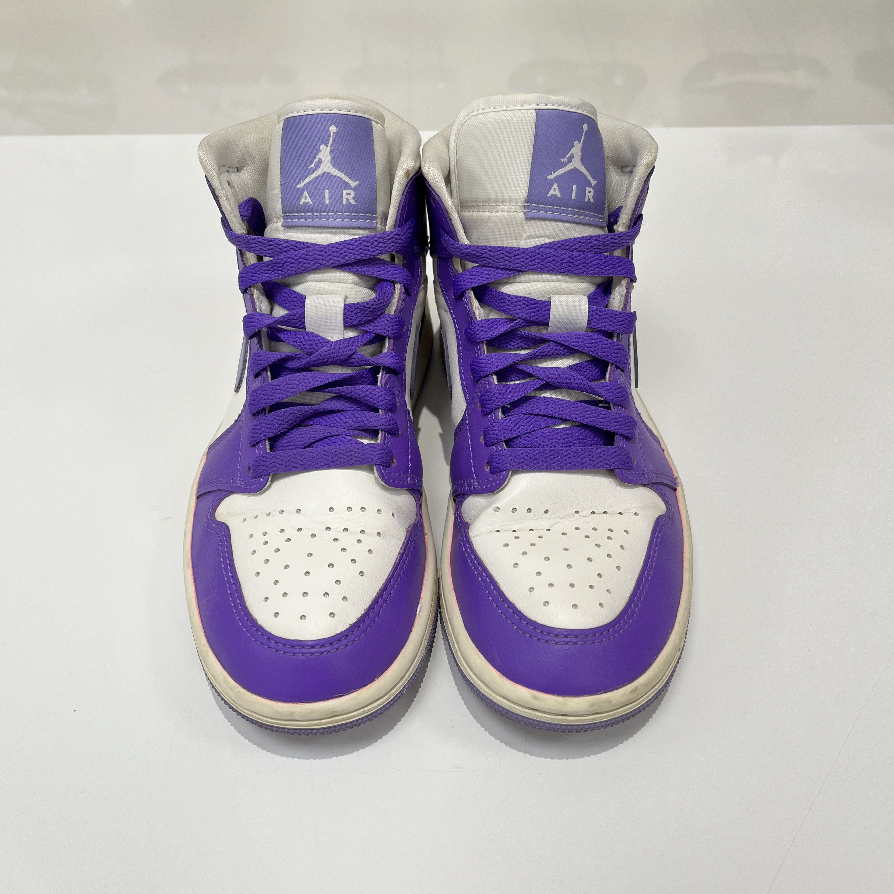Nike Air Jordan 1 Mid Action Grape (W) Size US 5.5 / IT 35.5 - 10 Thumbnail