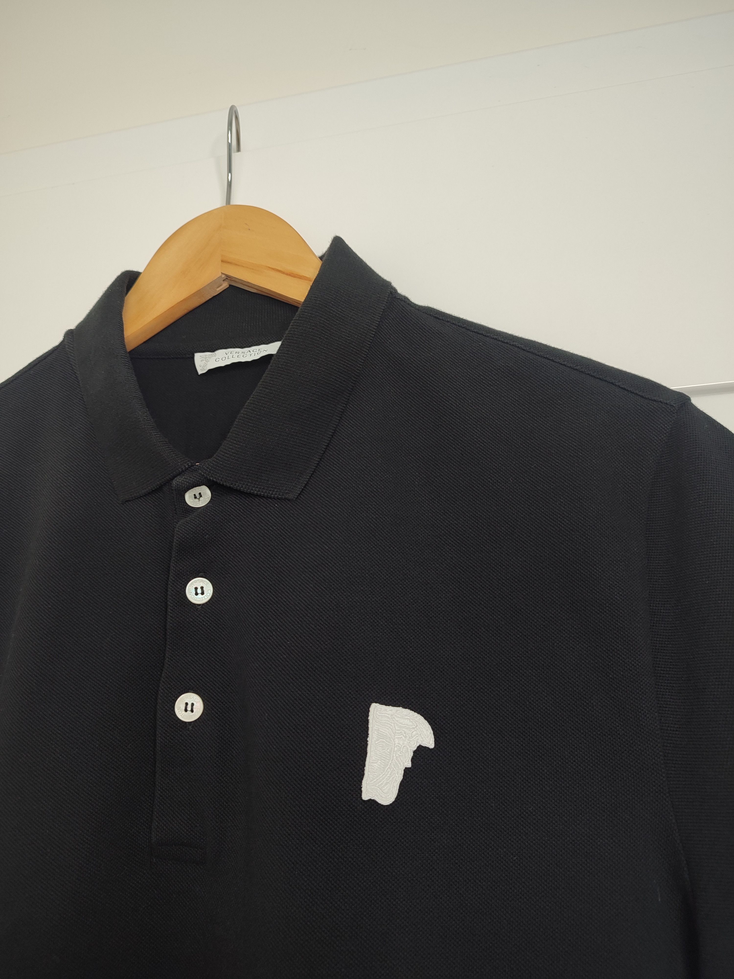 Versace Versace Collection polo black men Size US L / EU 52-54 / 3 - 4 Thumbnail