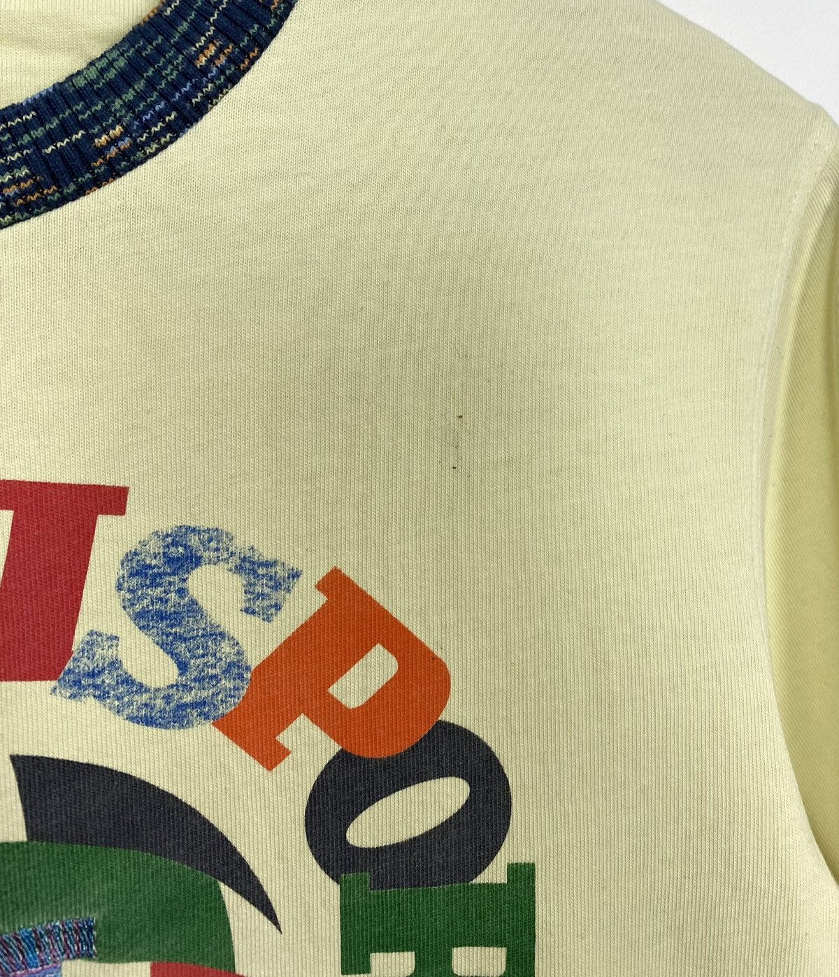 Missoni Missoni Sport Collection Crew Neck T-shirt Embroidered Logo Size US S / EU 44-46 / 1 - 3 Thumbnail