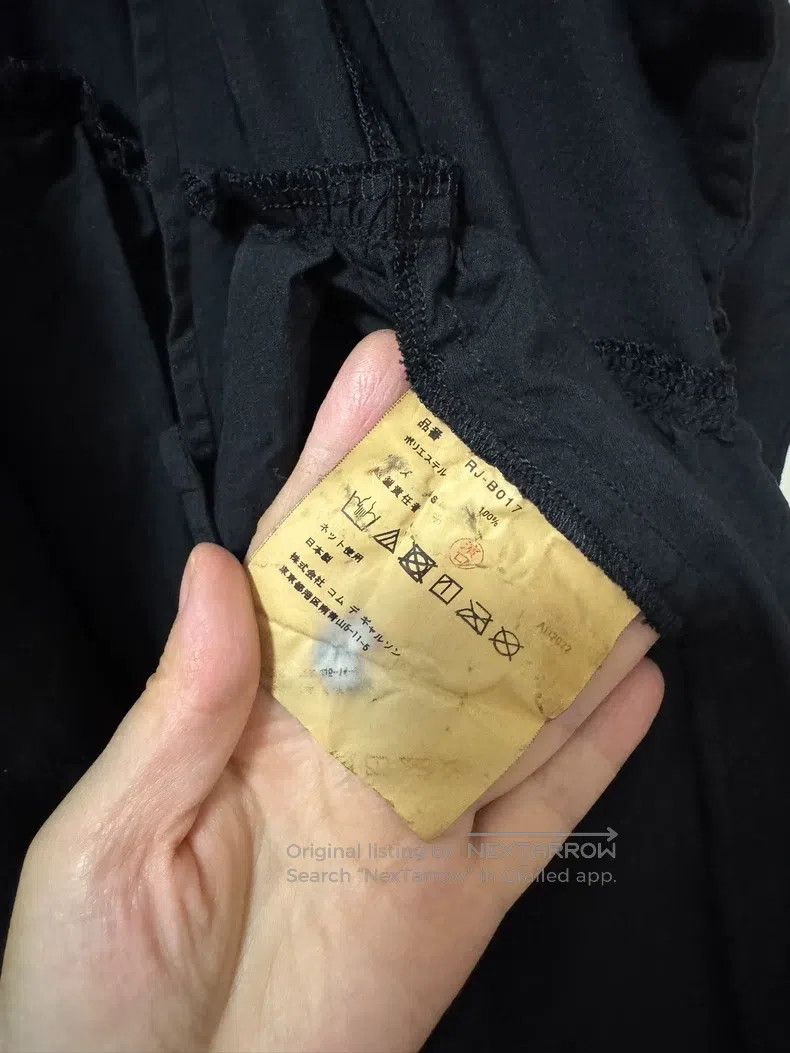 Comme des Garcons Comme Des Garcons Bias Front Buttoned Gathered Hem Shirt - Size S / US 4 / IT 40 - 5 Thumbnail