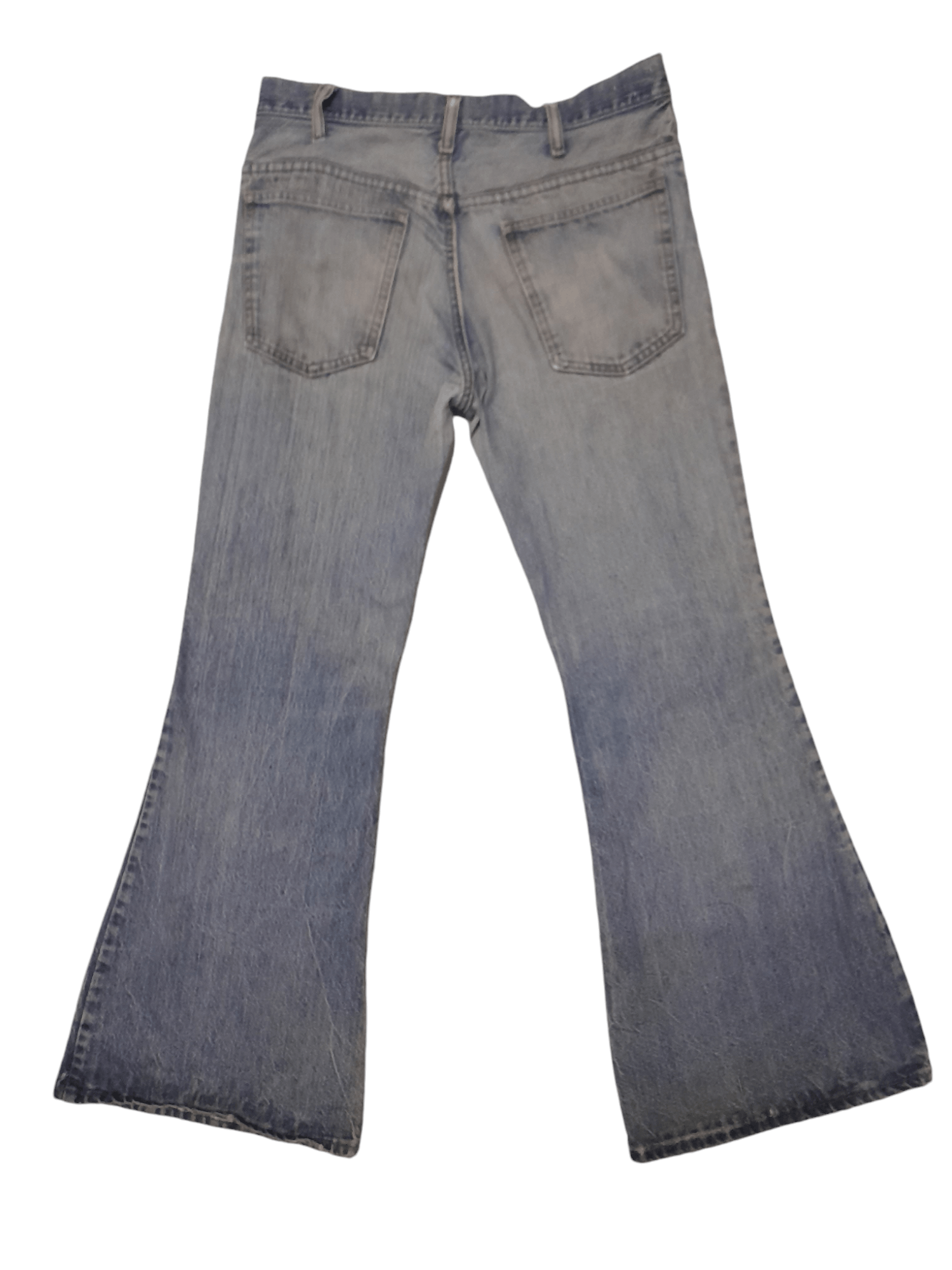 Vintage 70s Pocket Plain Denim Talon 42 Super FLARE Denim (F358) W33 Size US 33 - 1 Thumbnail