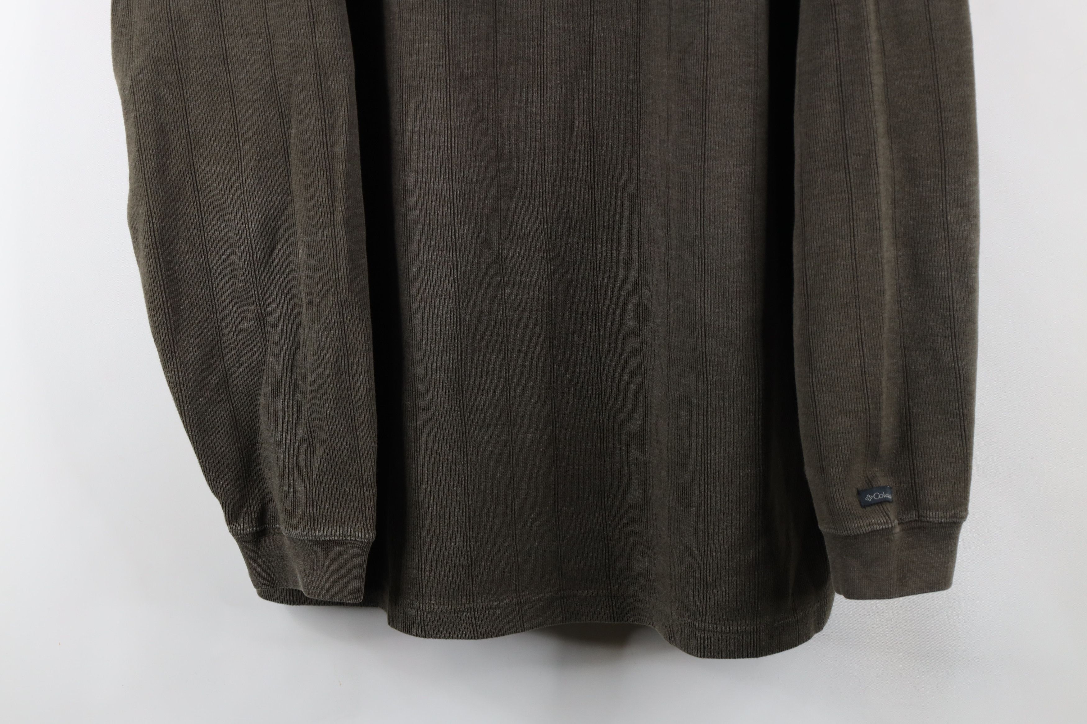 Columbia Vintage 90s Columbia Heavyweight Cotton Ribbed Knit Sweater Size US XXL / EU 58 / 5 - 3 Thumbnail