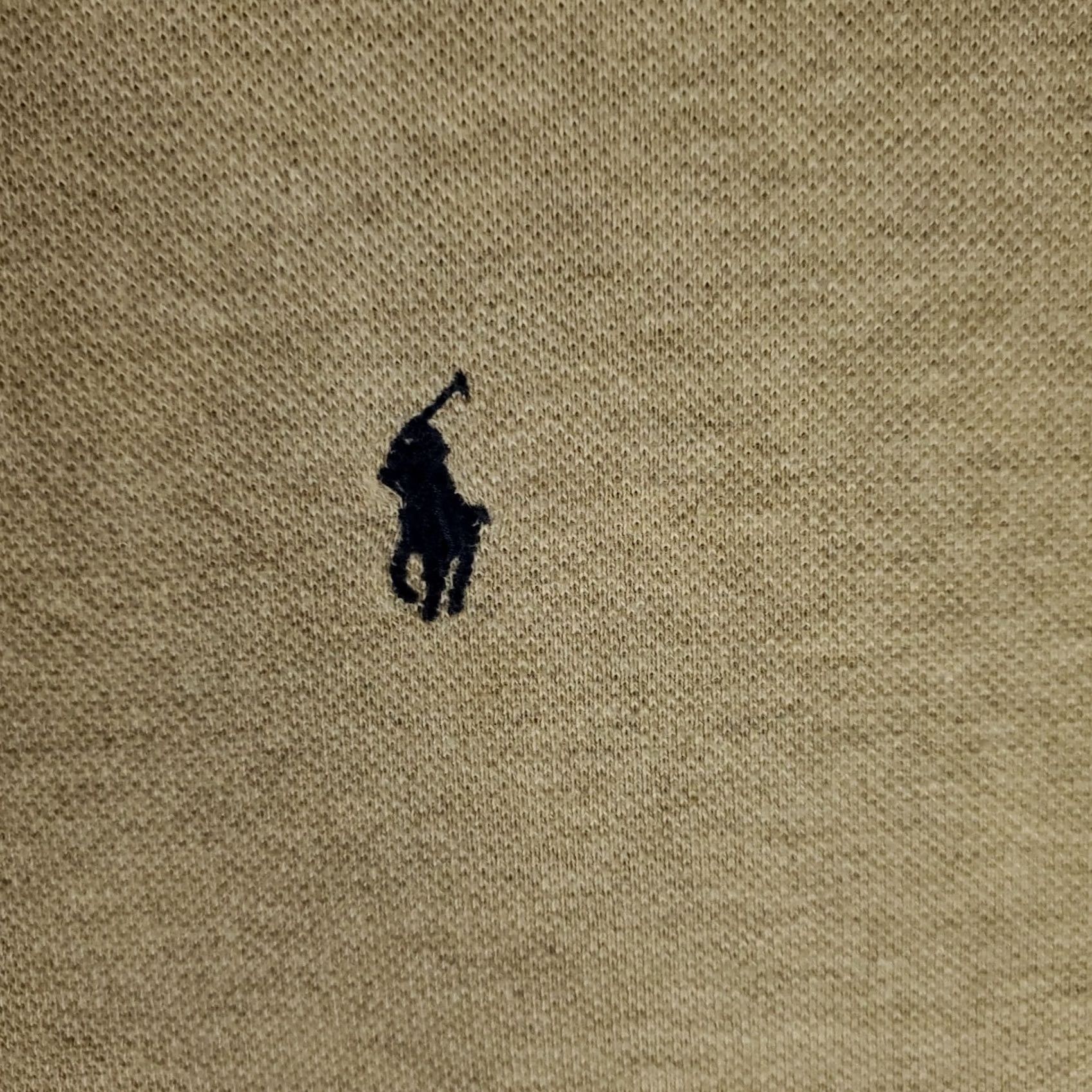 Ralph Lauren Ralph Lauren Polo Shirt Mens Large Beige Pony Casual Short Sleeve Polo Size US L / EU 52-54 / 3 - 3 Thumbnail
