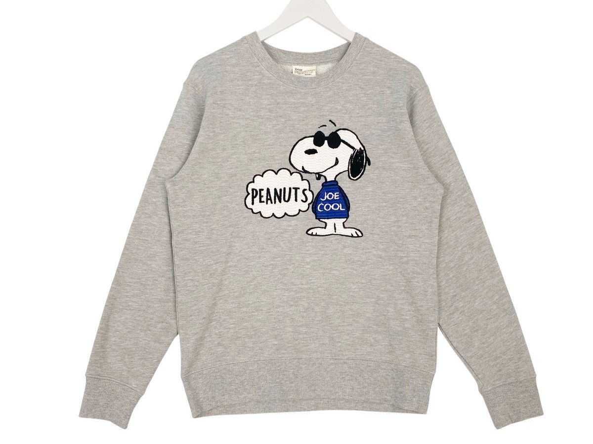 Other Vintage Peanuts Snoopy Printed Crewneck Sweatshirt Gray Size US L / EU 52-54 / 3 - 1 Thumbnail