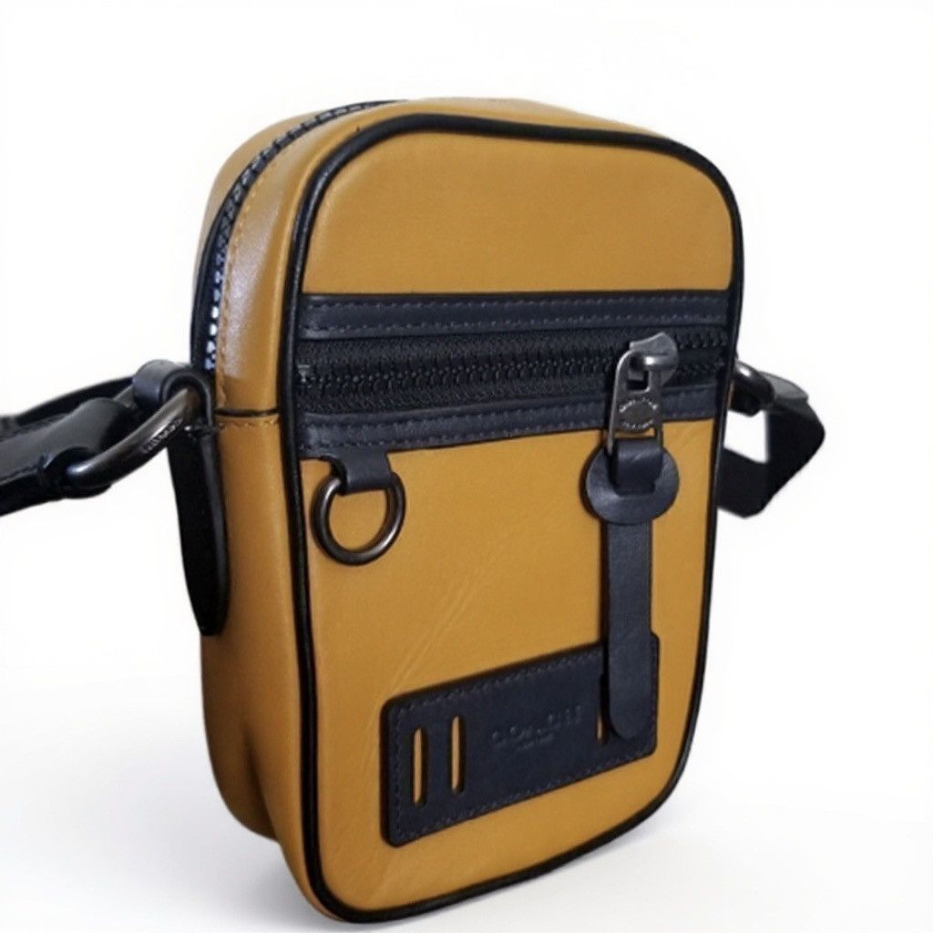 Coach Coach Yellow and Black Terrain Crossbody Bag Size ONE SIZE - 2 Thumbnail