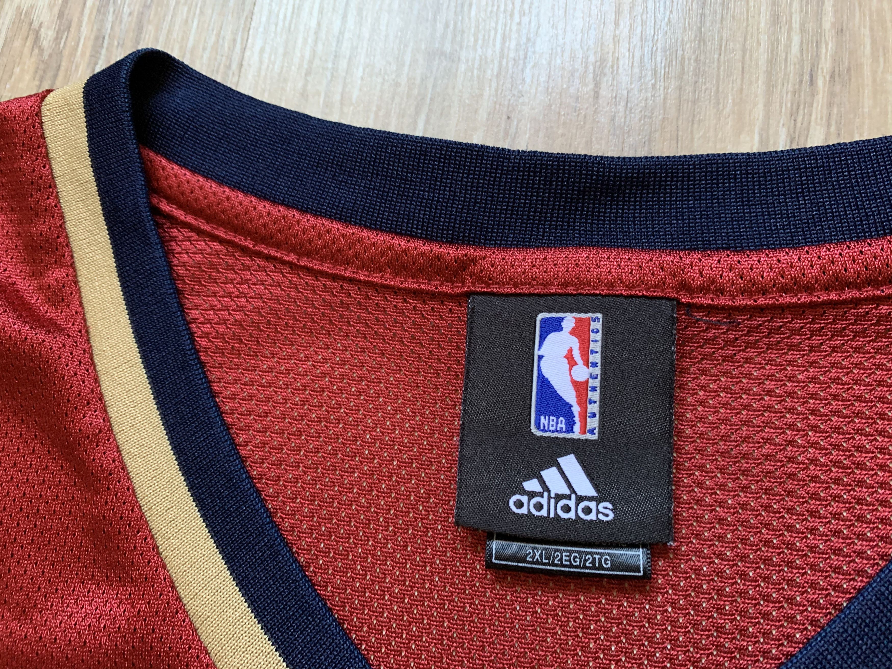 Adidas × NBA × Vintage Vintage Adidas Cleveland Cavaliers Lebron James #23 Jersey Size US XXL / EU 58 / 5 - 8 Thumbnail