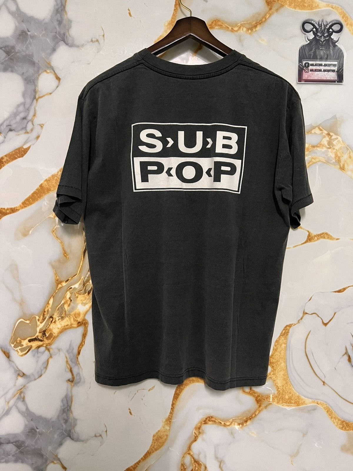 Nirvana × Vintage Loser ( SubPop x Nirvana x Mudhoney x Sonic Youth ) T Shirt Size US L / EU 52-54 / 3 - 2 Thumbnail