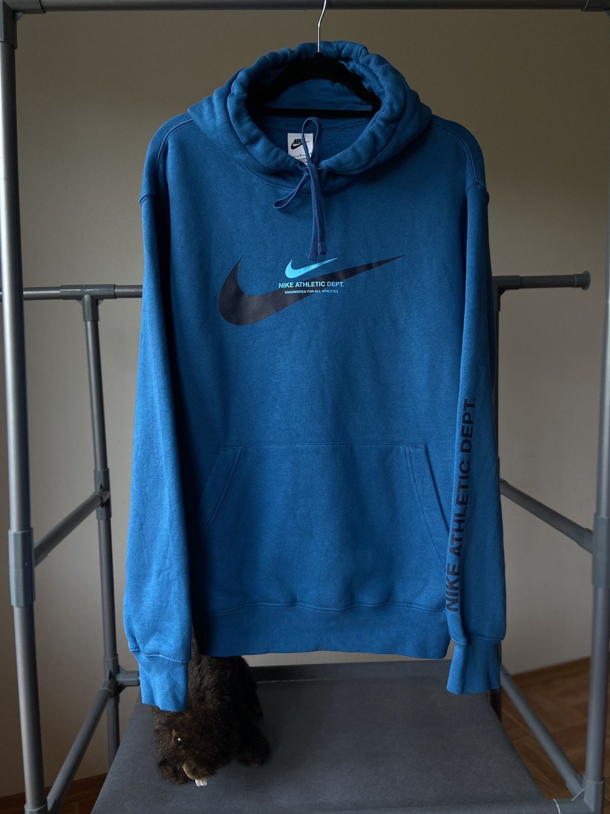 Japanese Brand × Nike × Streetwear Hoodie Nike Center