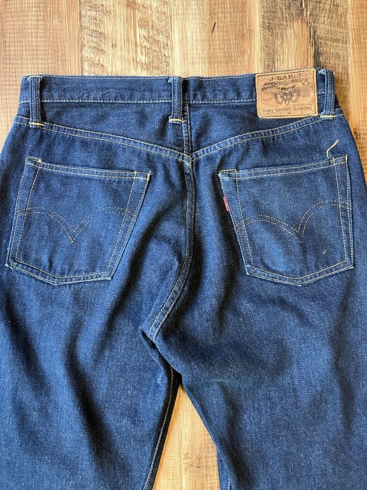 Japanese Brand J-BAR-J 301XX W32 x L29 Vintage Japanese Selvedge Denim Size US 32 / EU 48 - 11 Thumbnail