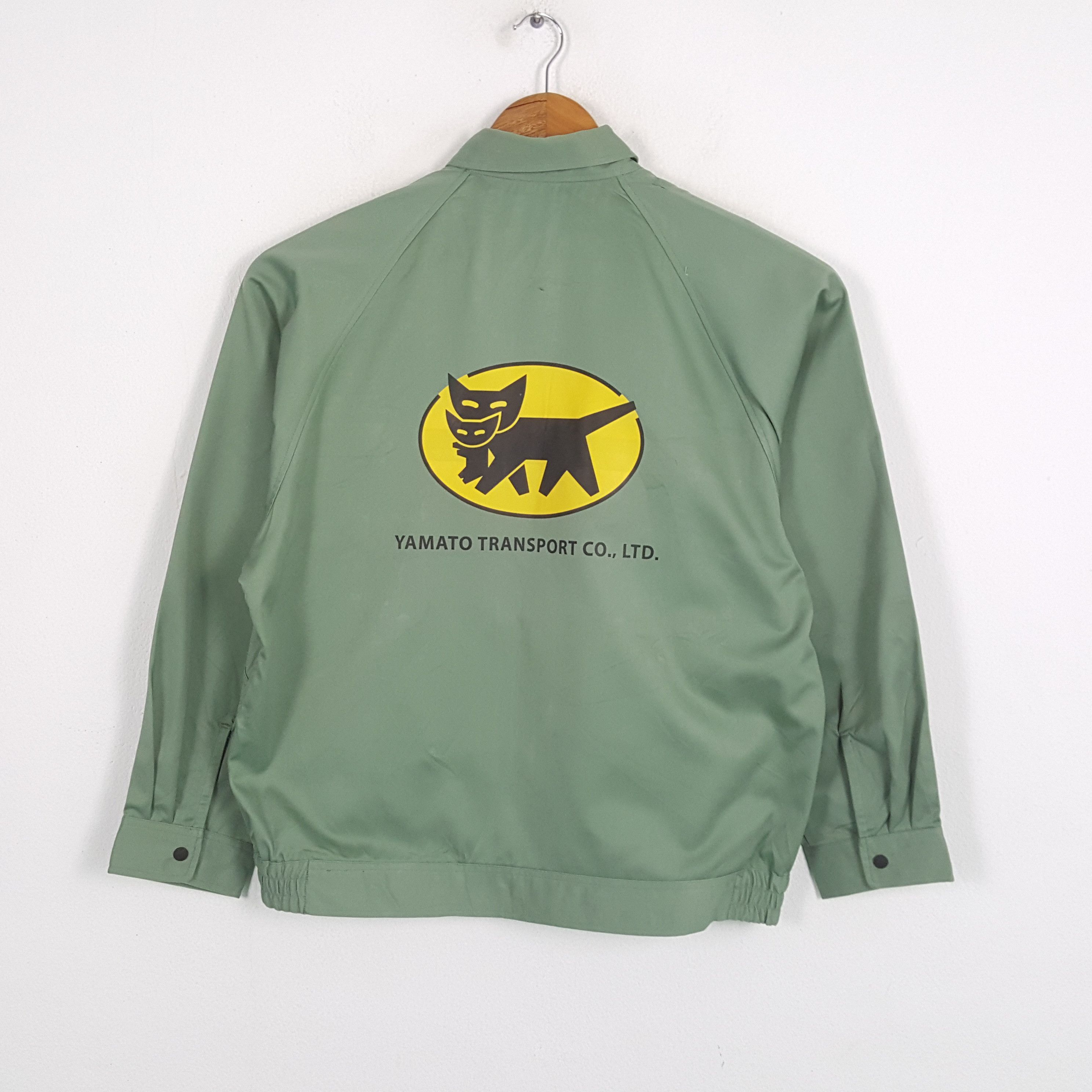 Japanese Brand × Vintage Vintage YAMATO TRANSPORT Japanese Racing Custom Jacket Size US L / EU 52-54 / 3 - 1 Thumbnail