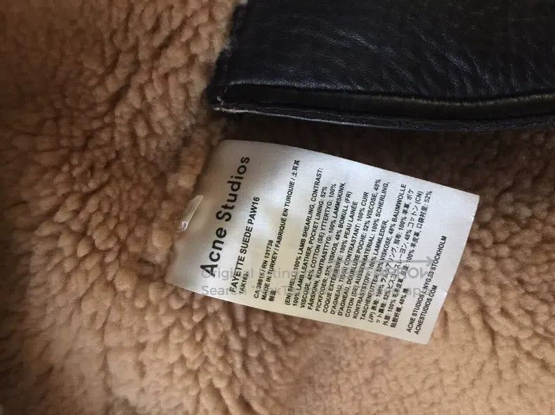 Acne Studios Acne Studios Shearling and Leather Combination Leather Coa Size XS / US 0-2 / IT 36-38 - 6 Thumbnail
