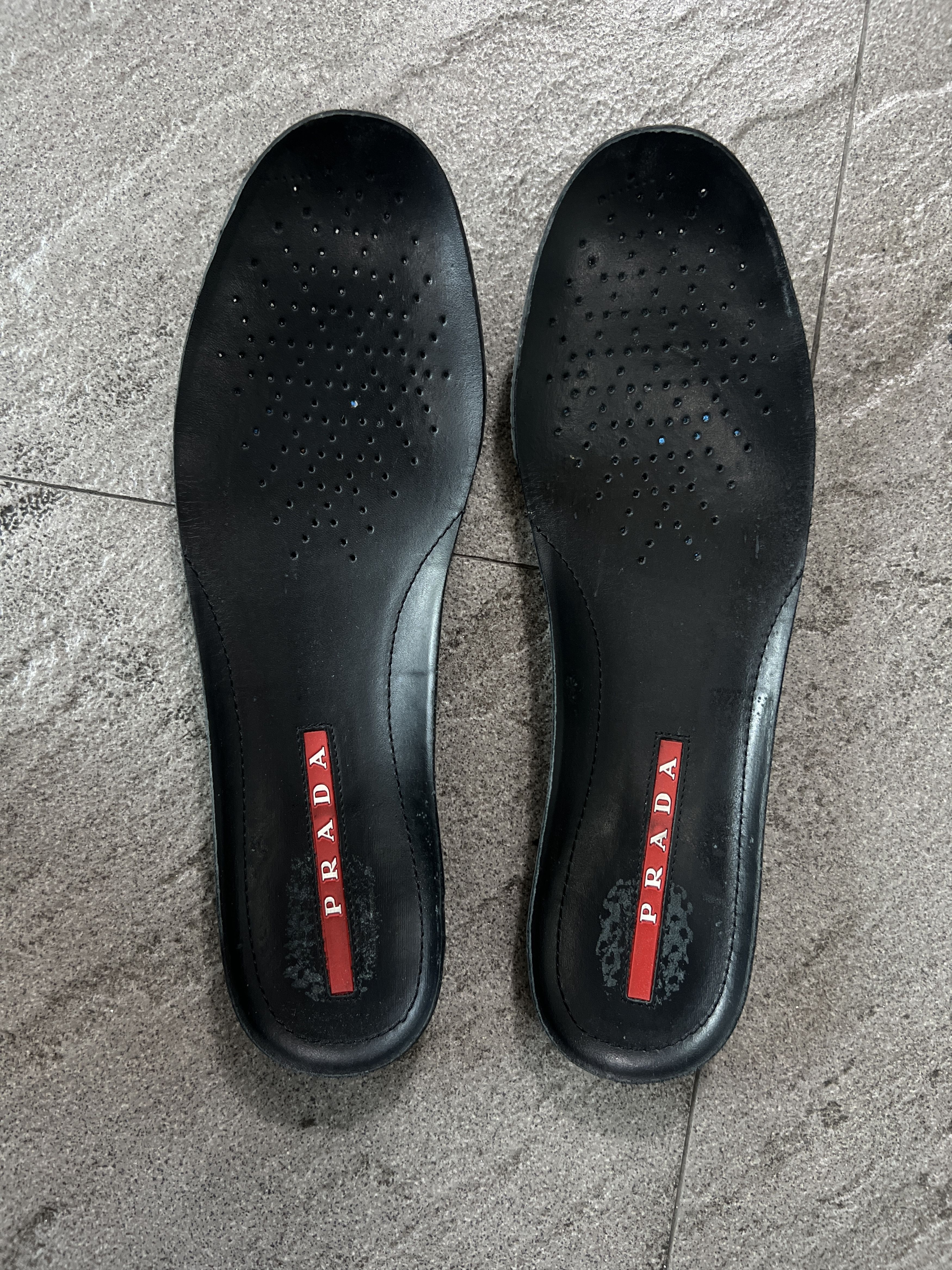 Prada Prada Red Line Velcro Strap Sneakers Black EU40 Size US 9 / IT 39 - 12 Thumbnail