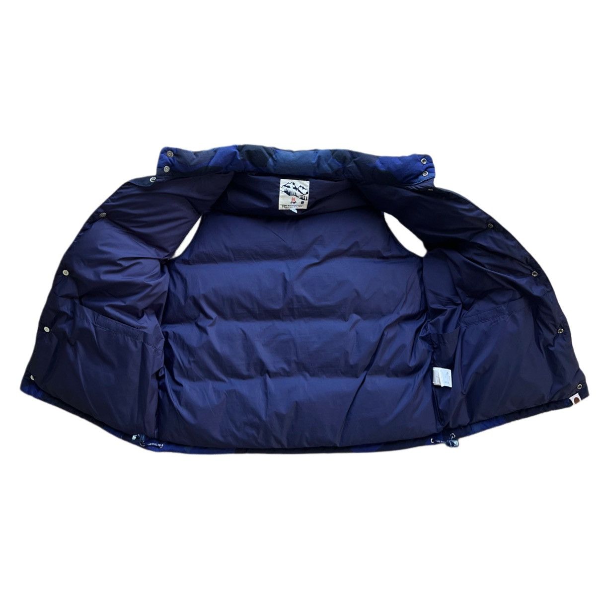 Bape BAPE Navy Camo Down Vest Size US L / EU 52-54 / 3 - 3 Thumbnail