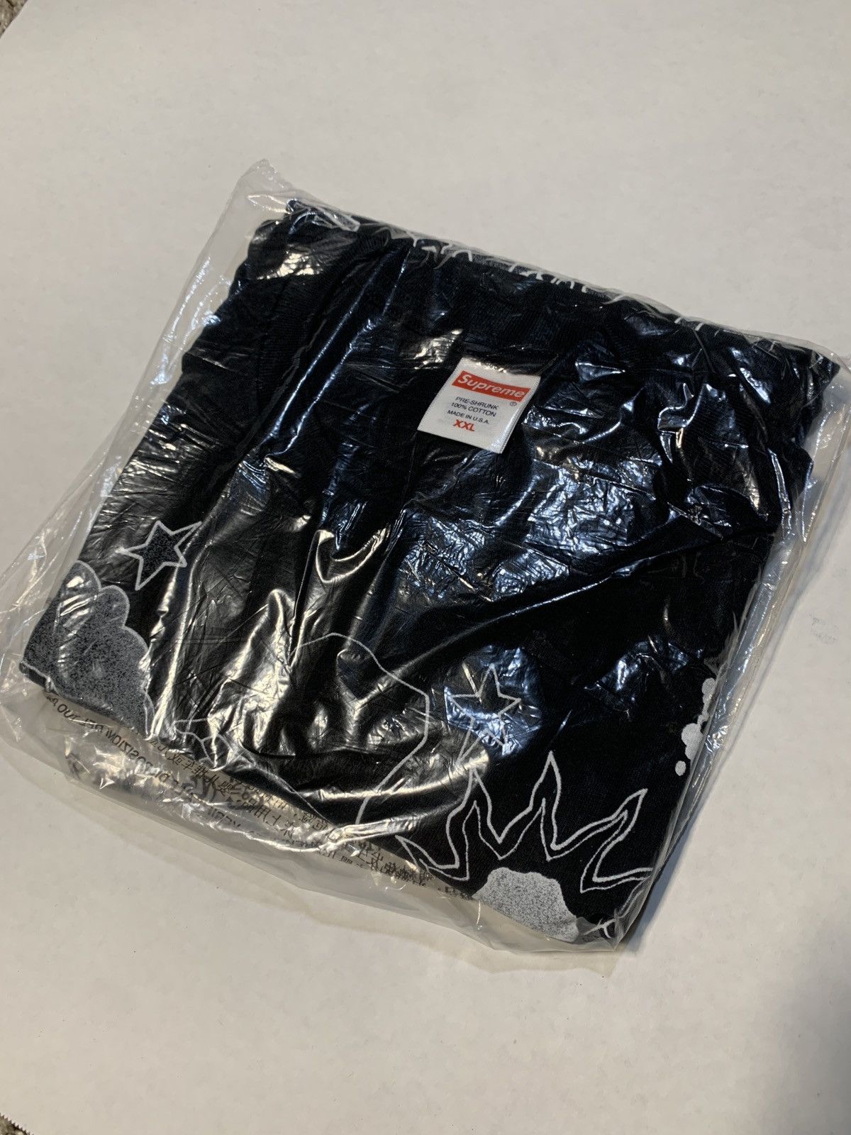Supreme Supreme Downtown Tee FW23 Black Size US XXL / EU 58 / 5 - 1 Thumbnail