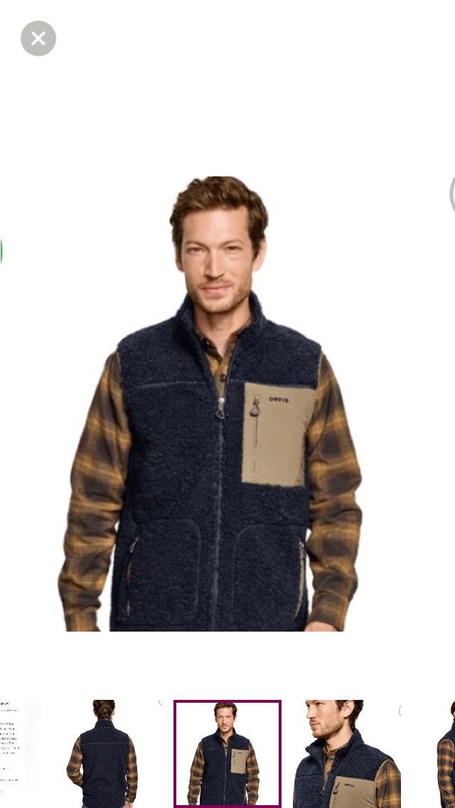 Orvis Orvis Sherpa Fleece Vest Medium Size US M / EU 48-50 / 2 - 6 Thumbnail