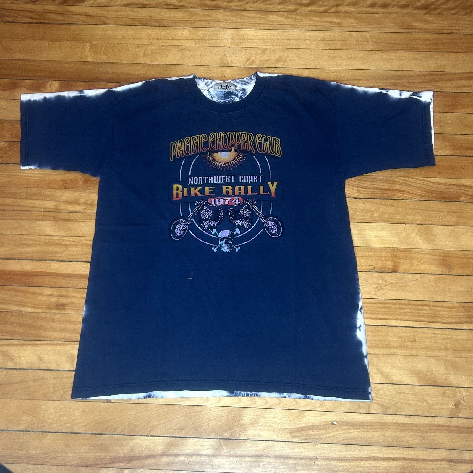 Vintage Y2K Pacific Chopper Club T-Shirt XL Size US XL / EU 56 / 4 - 1 Thumbnail