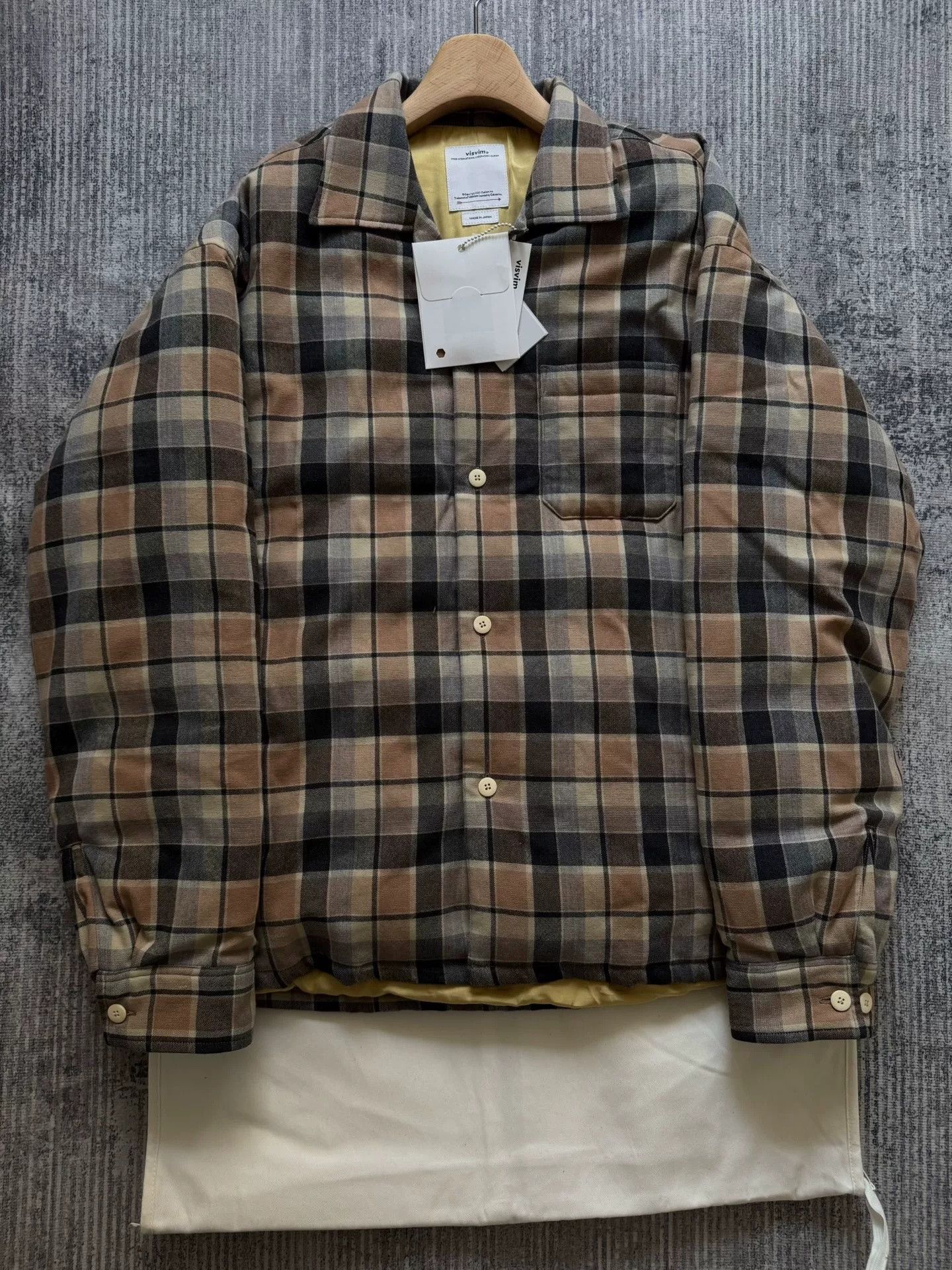 Visvim VISVIM 25SS KEESEY CHECK DOWN JKT Size US M / EU 48-50 / 2 - 1 Thumbnail