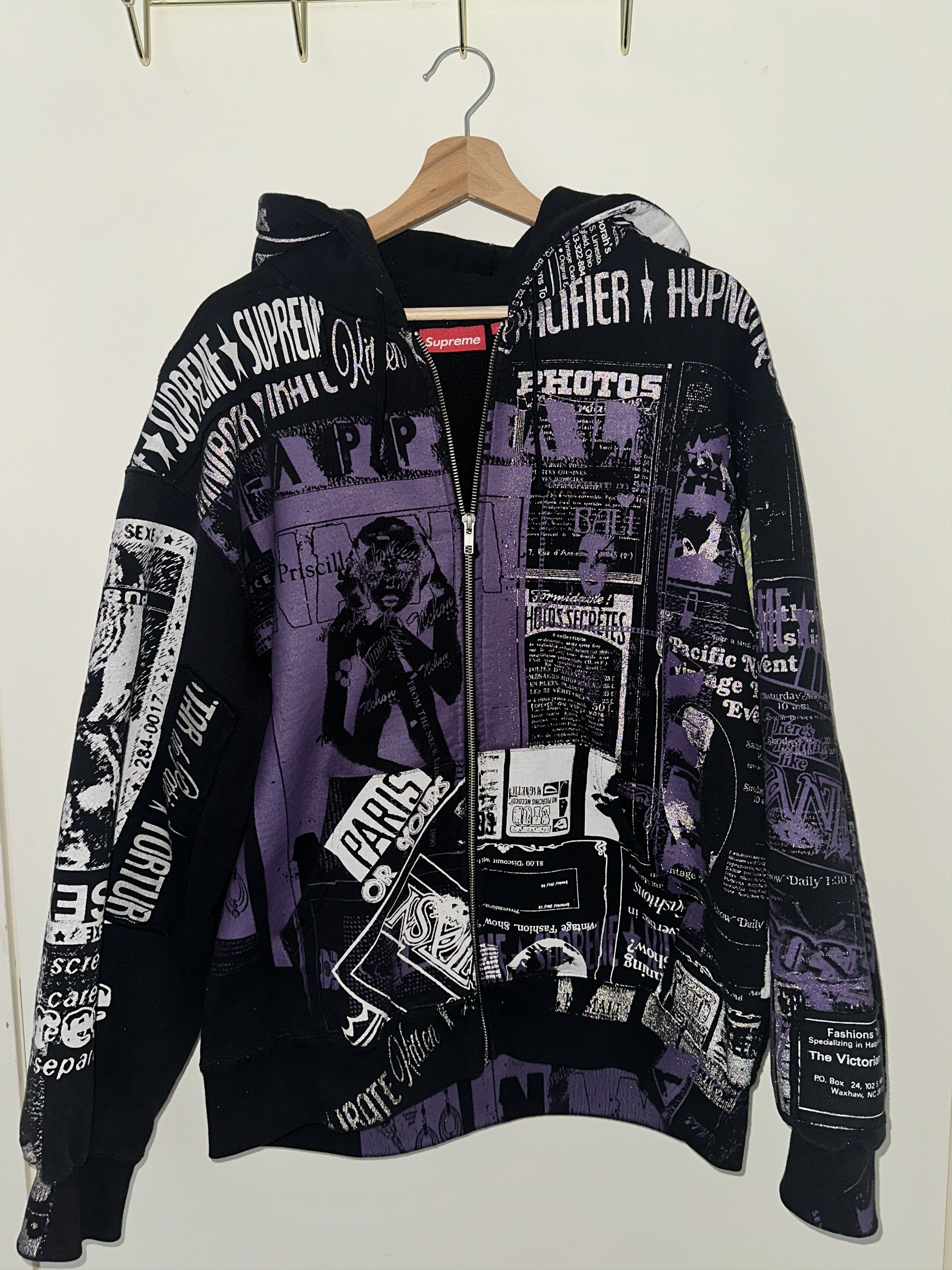 Supreme Collage Hoodie | Grailed