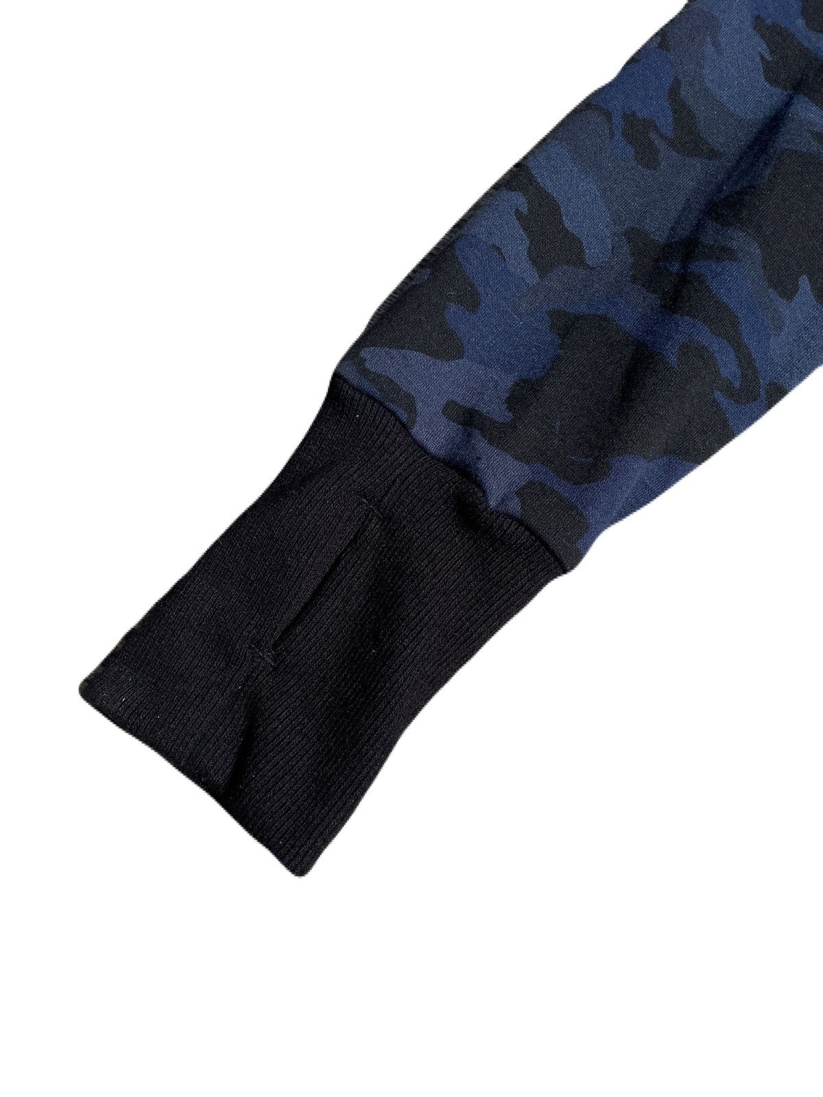 If Six Was Nine 2000s Japanese archive Vkei Bono Blue Camo Zip-up