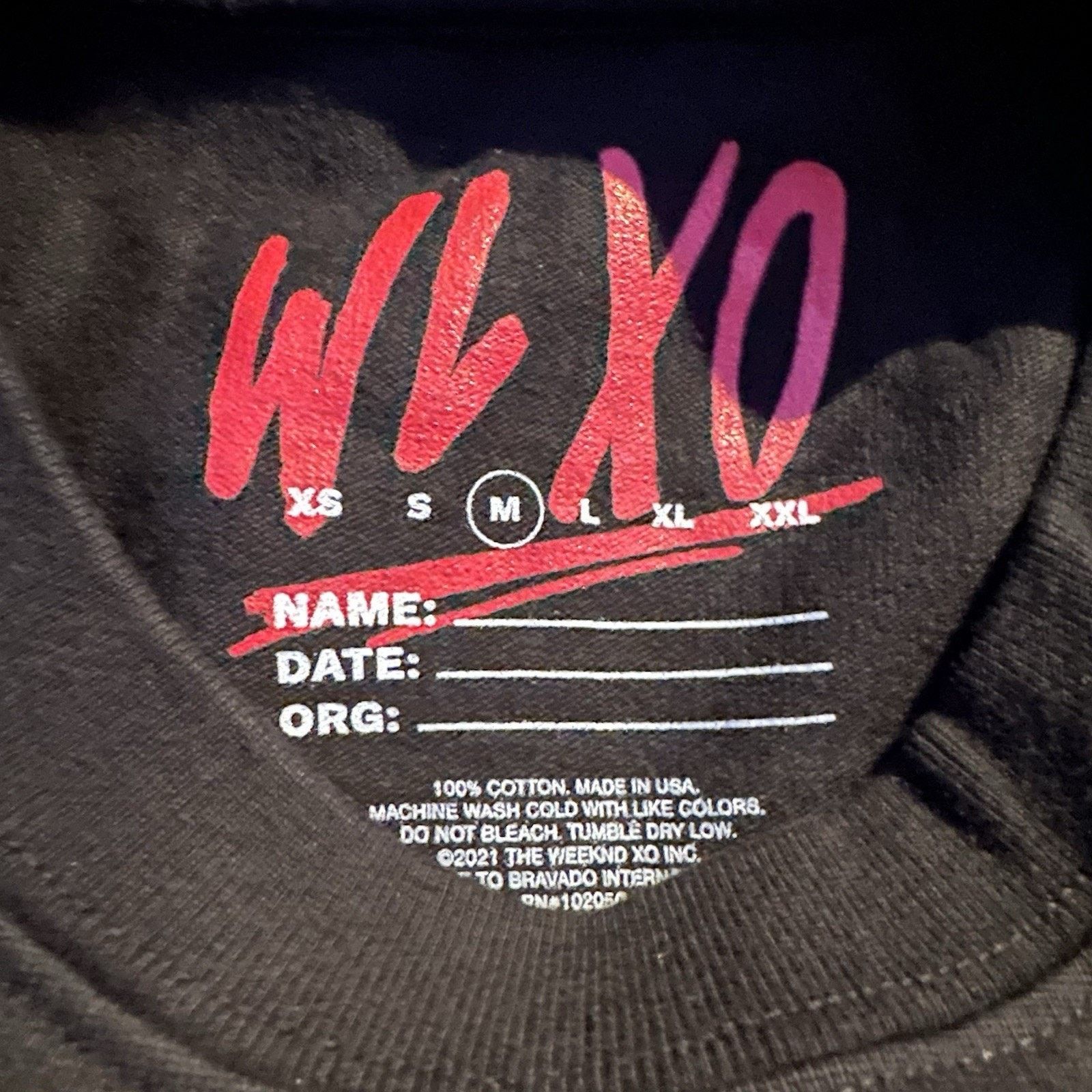 Hypebeast × The Weeknd × Warren Lotas NWT The Weeknd x Warren Lotas XO NFL Super Bowl LV T-Shirt Size US M / EU 48-50 / 2 - 2 Thumbnail