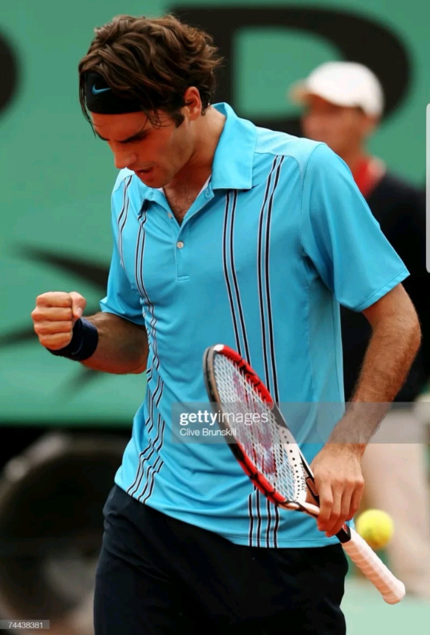 Nike Roger Federer RF 2007 French Open Roland Garros Polo Size US XL / EU 56 / 4 - 2 Thumbnail