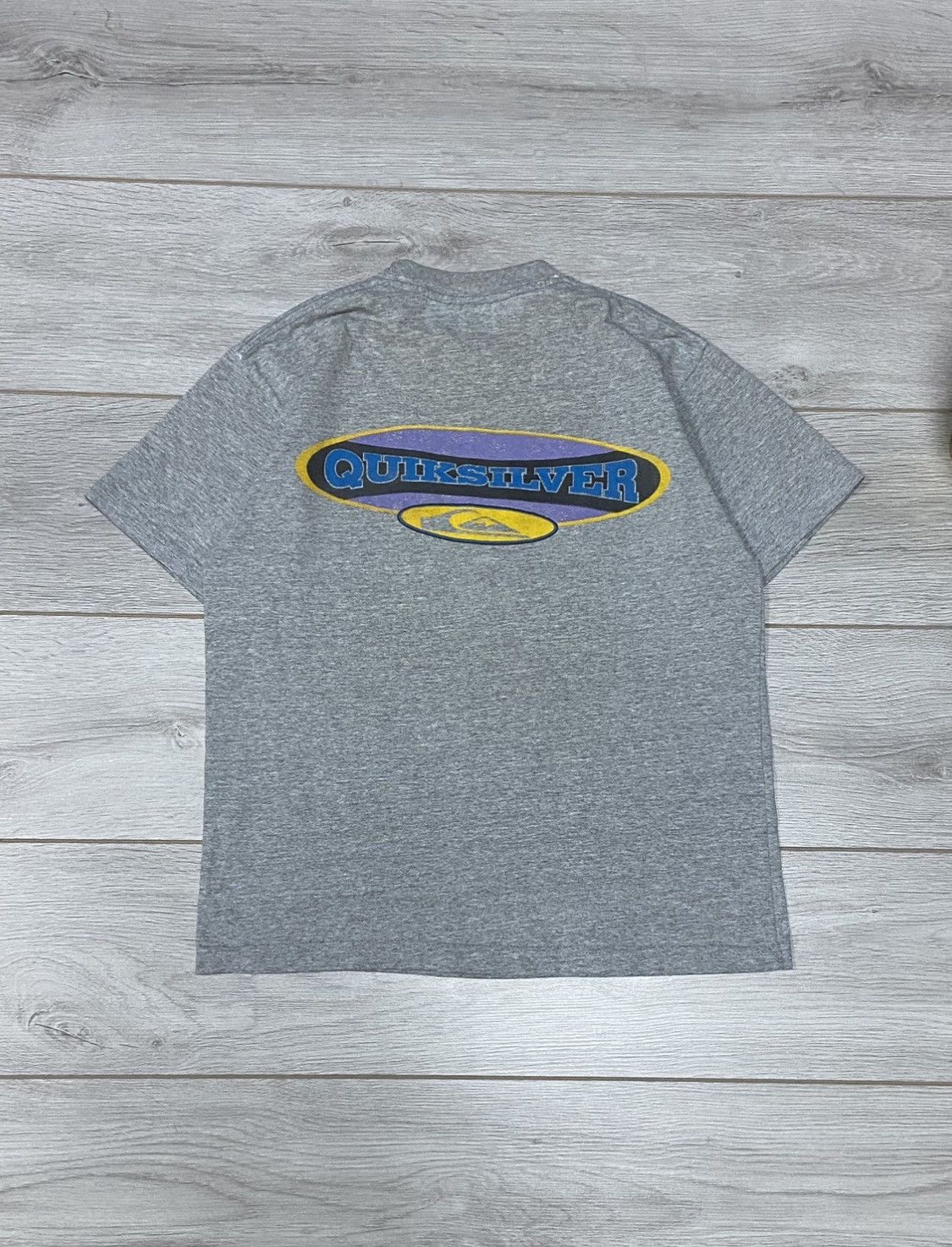 Quiksilver Quiksilver vintage big logo print t-shirt Size US M / EU 48-50 / 2 - 1 Thumbnail