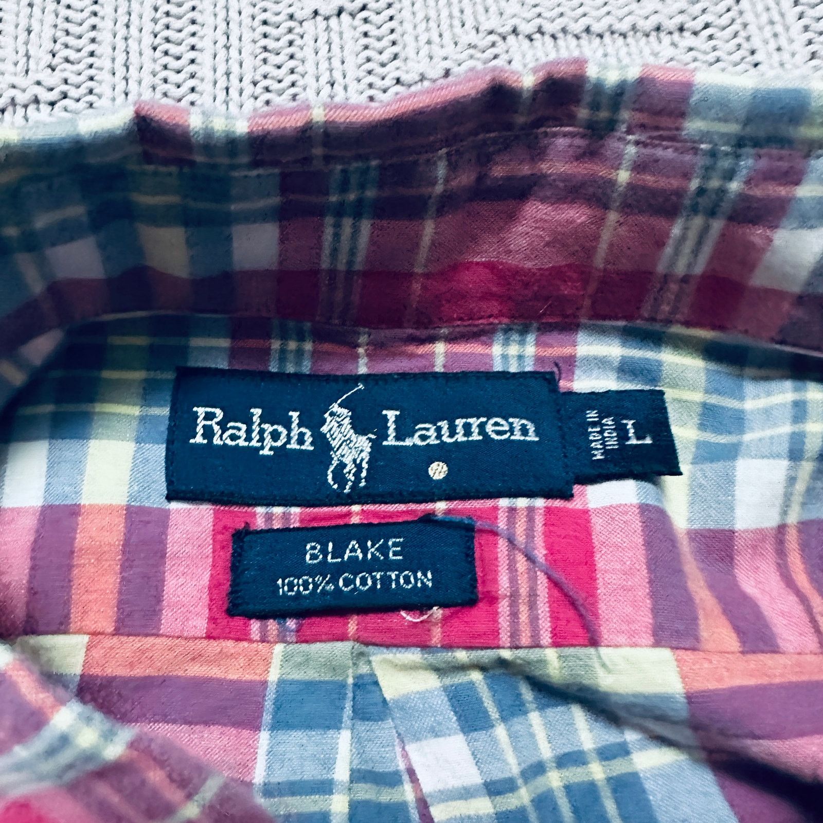 Ralph Lauren Ralph Lauren red summer plaid Blake fit button down Size US L / EU 52-54 / 3 - 5 Thumbnail
