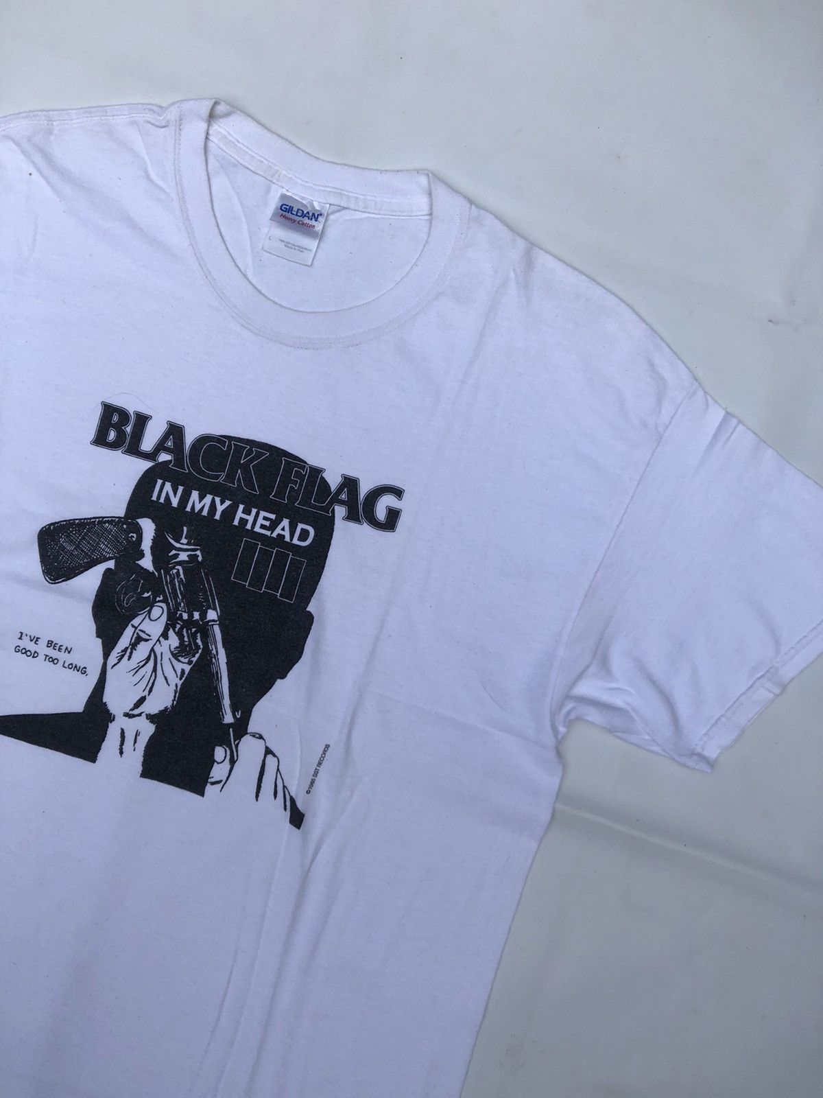Band Tees Black Flag In My Head Cover Album Tshirt Tee Size US L / EU 52-54 / 3 - 2 Thumbnail
