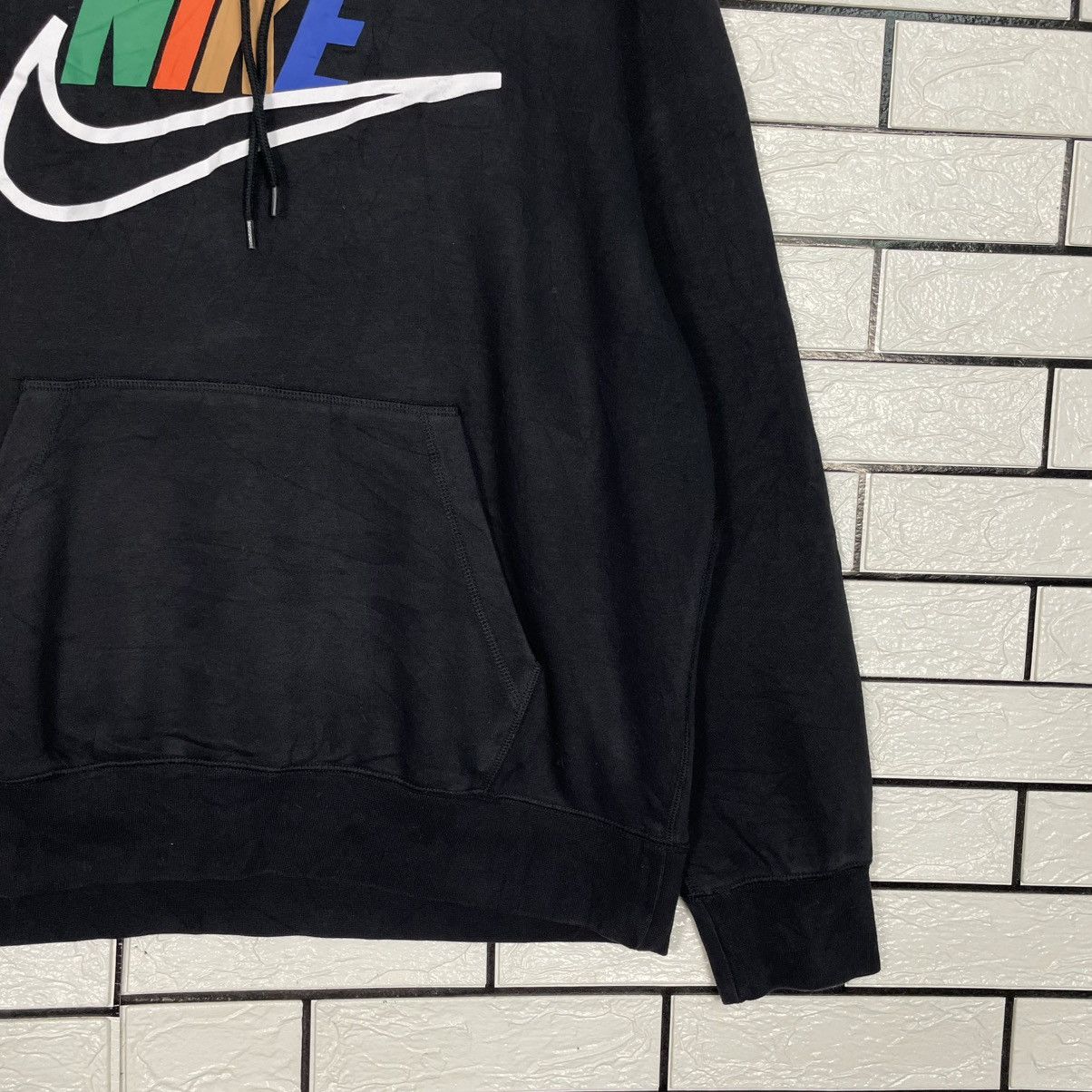 Nike Nike Big Logo Pullover Black Hoodie Size US L / EU 52-54 / 3 - 4 Thumbnail